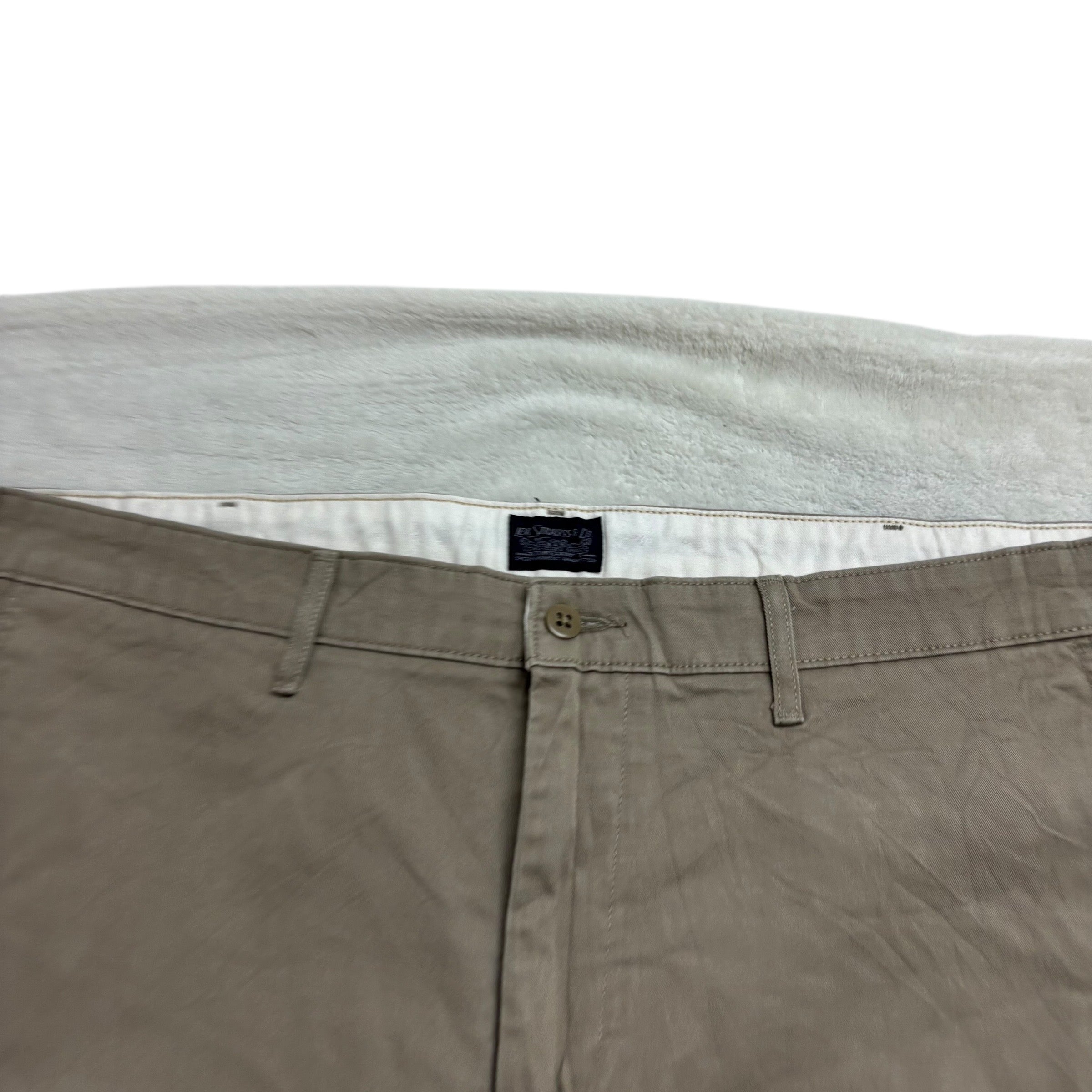 Levis Chino Trousers W40 L30 Mens Grey Regular Tapered Fit Stretch Pants (E)