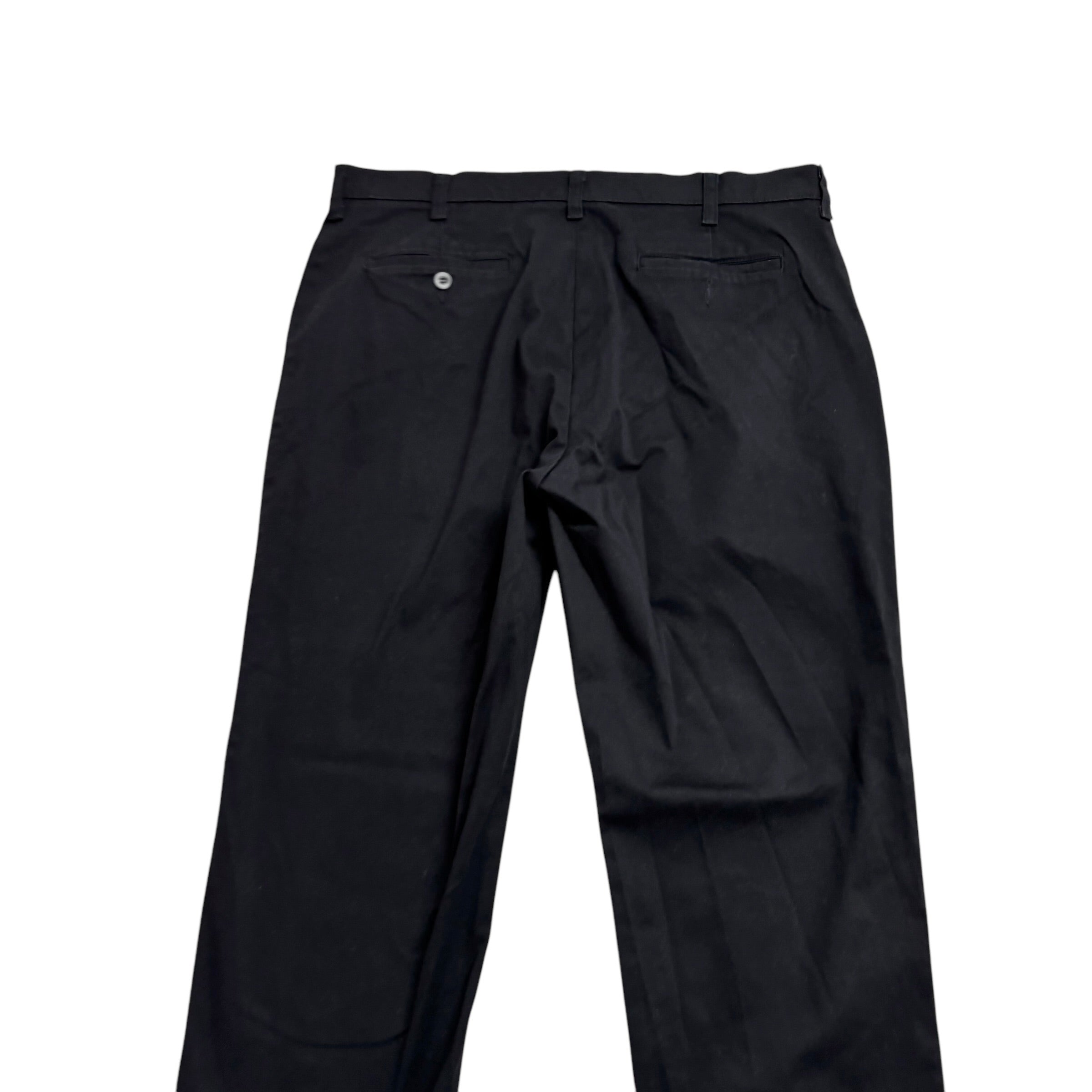 Lee Trousers W36 L30 Mens Black Relaxed Fit Total Freedom Pants (E)