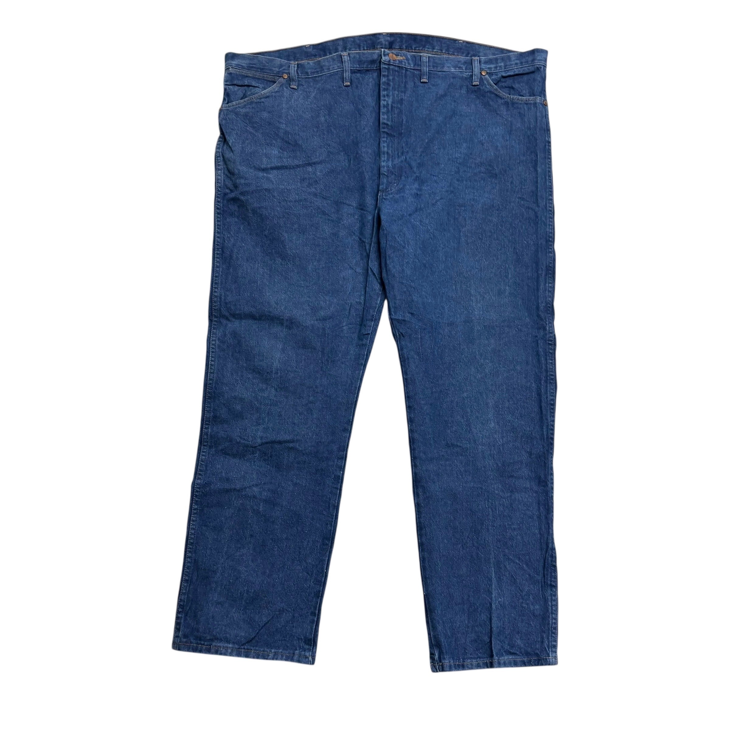 Wrangler Jeans Cowboy Cut W50 L32 Mens Mid Blue 13MWZ Original Fit Denim (E)