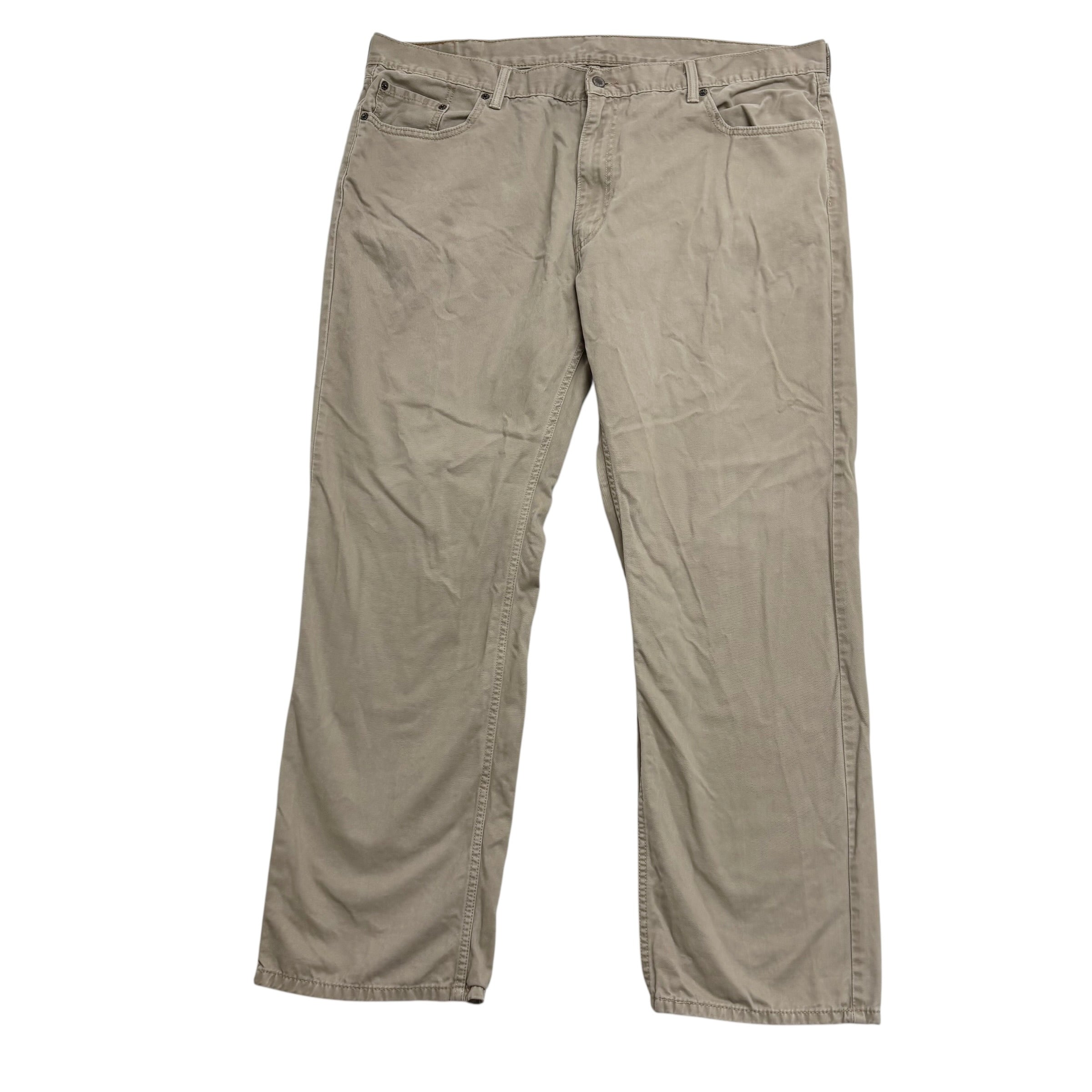 Levis 559 Trousers W44 L32 Mens Beige Baggy Relaxed Straight Fit Pants