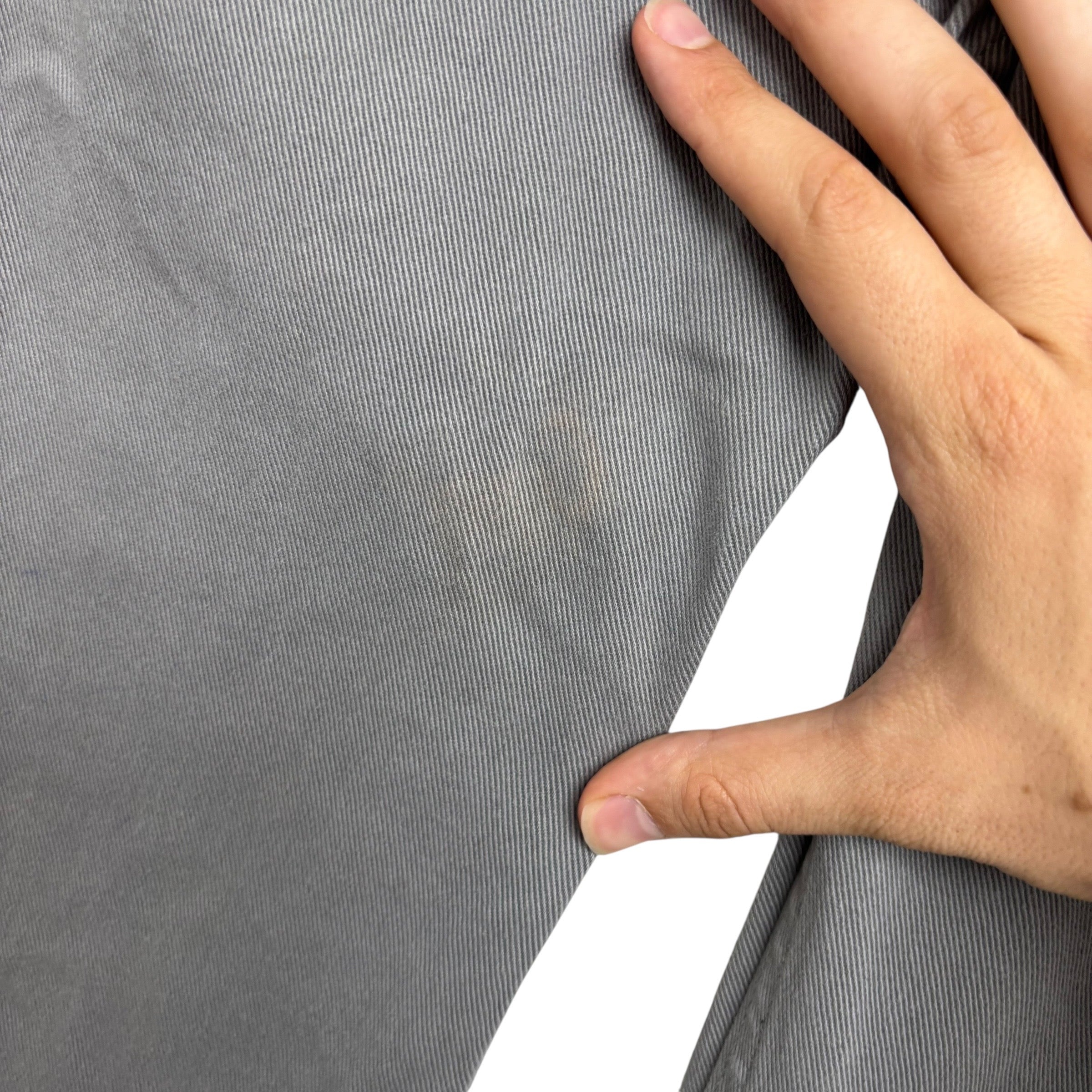 Levis 514 Jeans W34 L32 Mens Grey Regular Straight Fit Stretch Denim (F)