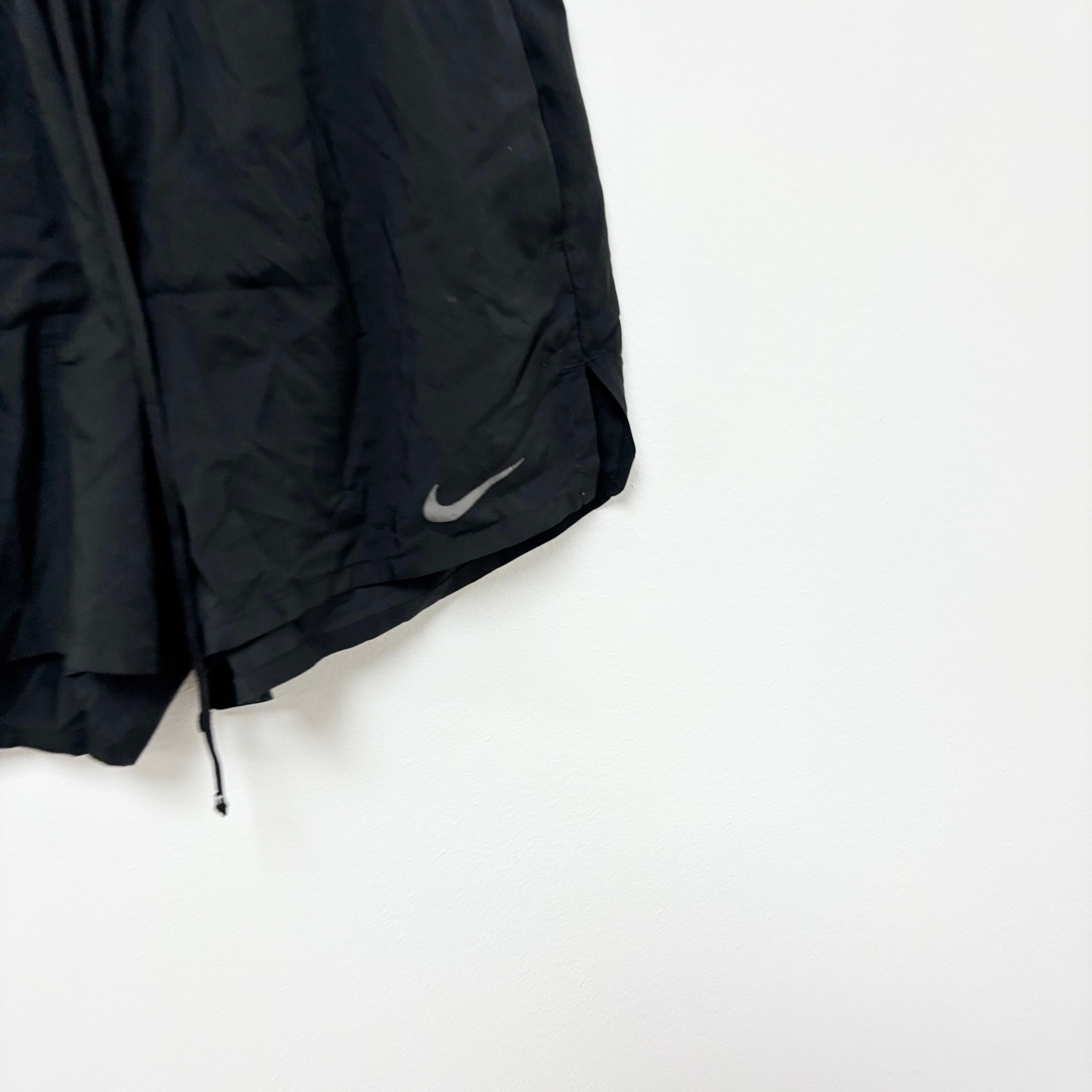 Nike Shorts Womens Large Black Running Sports Gym Athletic