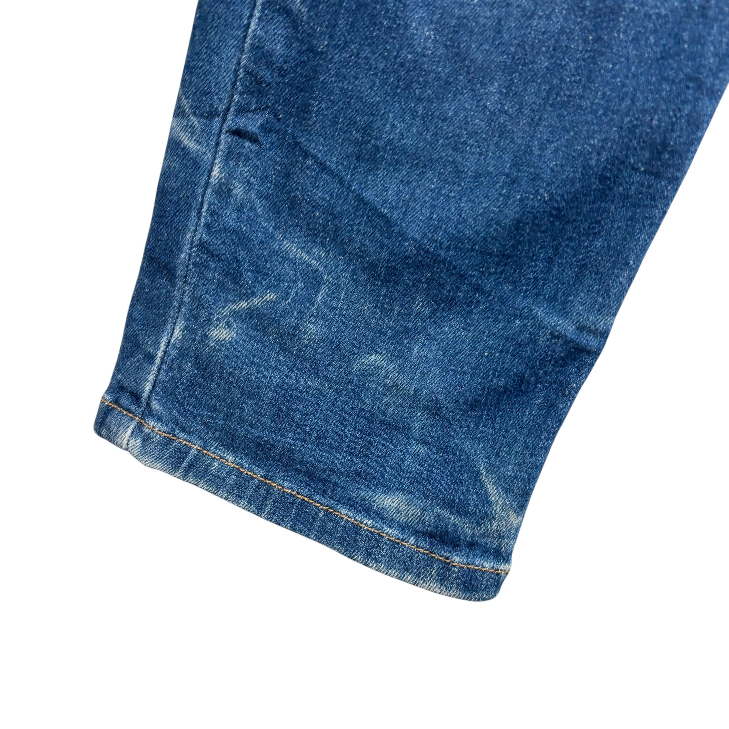 Levis 502 Jeans W31 L32 Mens Dark Blue Regular Tapered Fit Stretch Denim