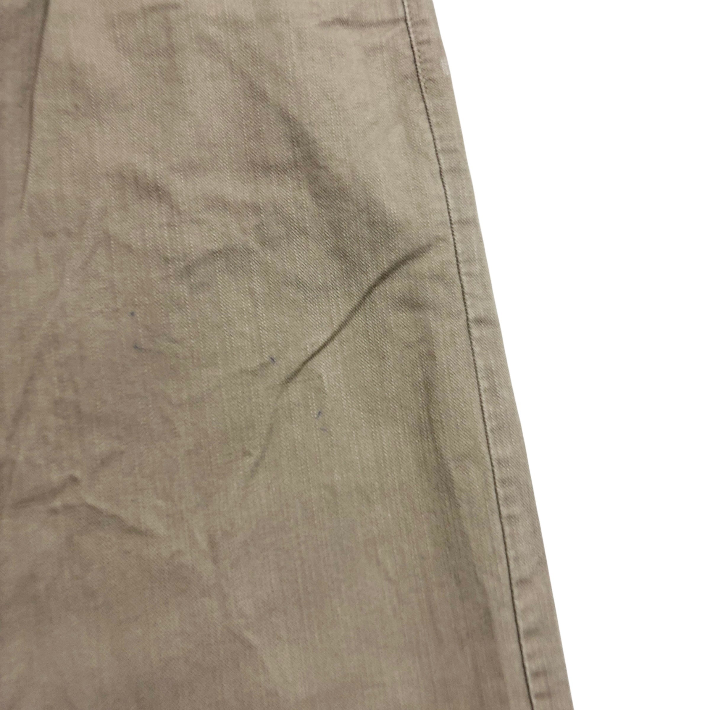 Levis Denizen Trousers W40 L32 Mens Beige Regular Straight Pants