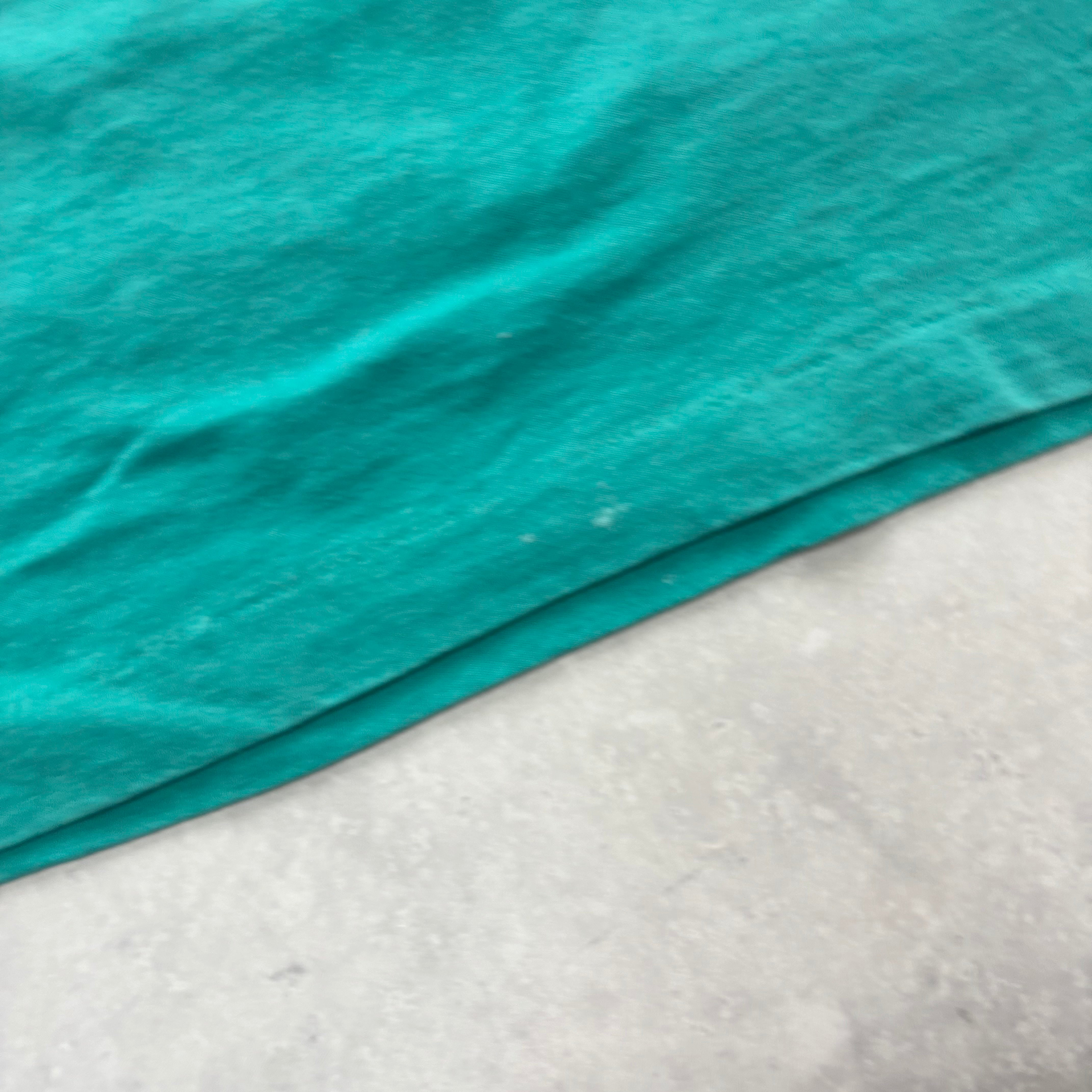 Vintage T Shirt Mens Large Green Single Stitch Graphic Print 90s USA (F)