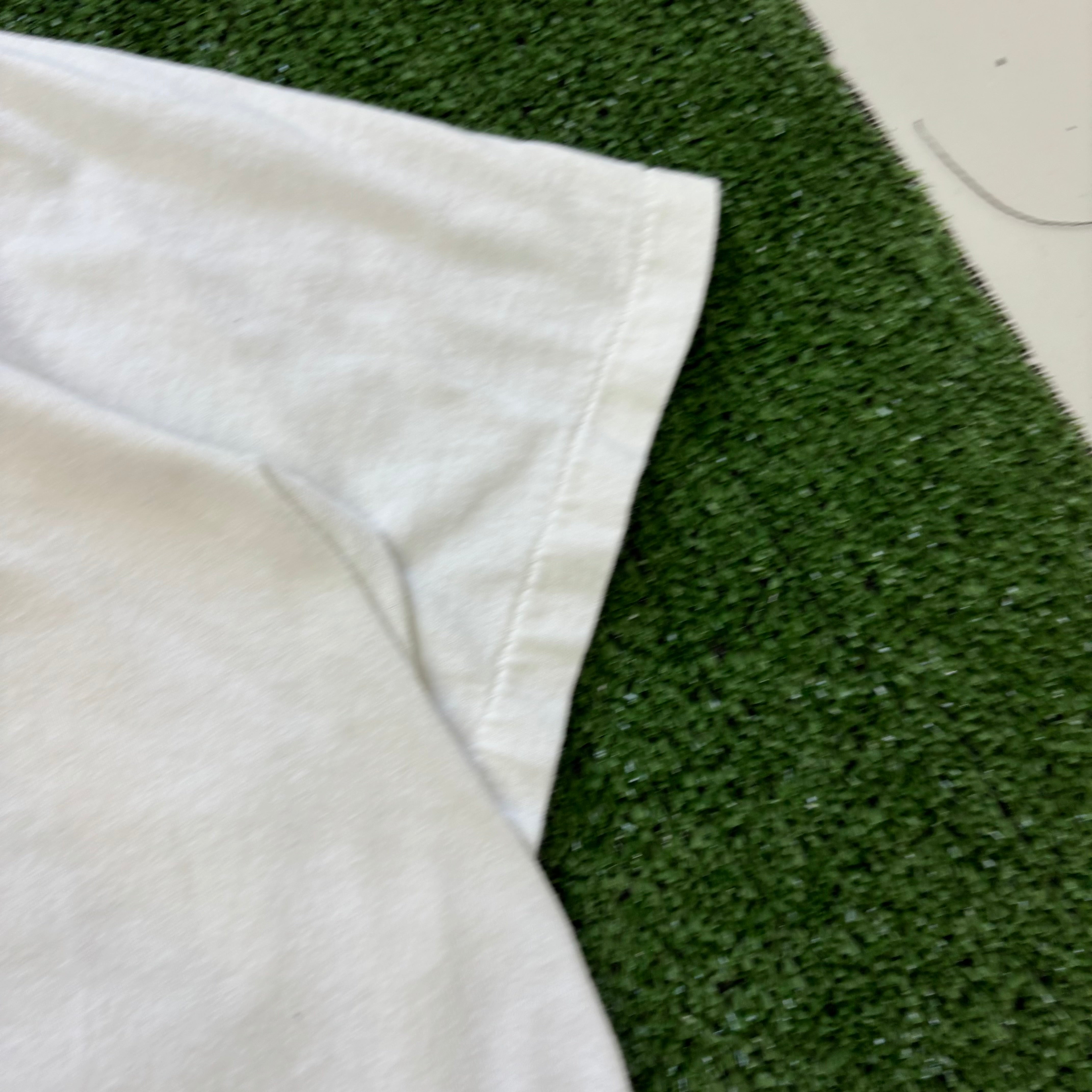 Vintage T Shirt Mens XXL White Single Stitch Graphic Print 90s USA (E)