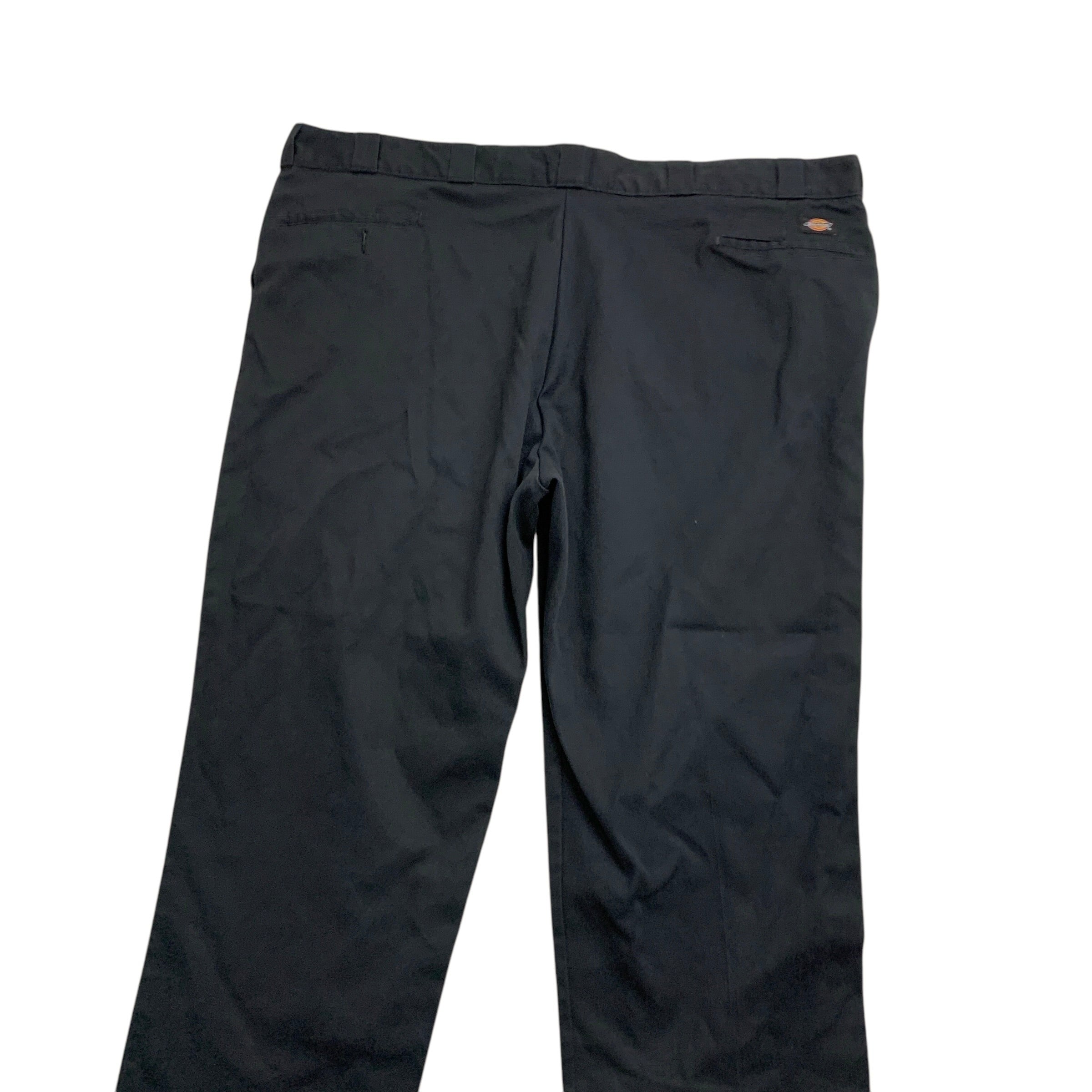 Dickies 874 Trousers W50 L32 Mens Black Pants Original Straight Fit Workwear