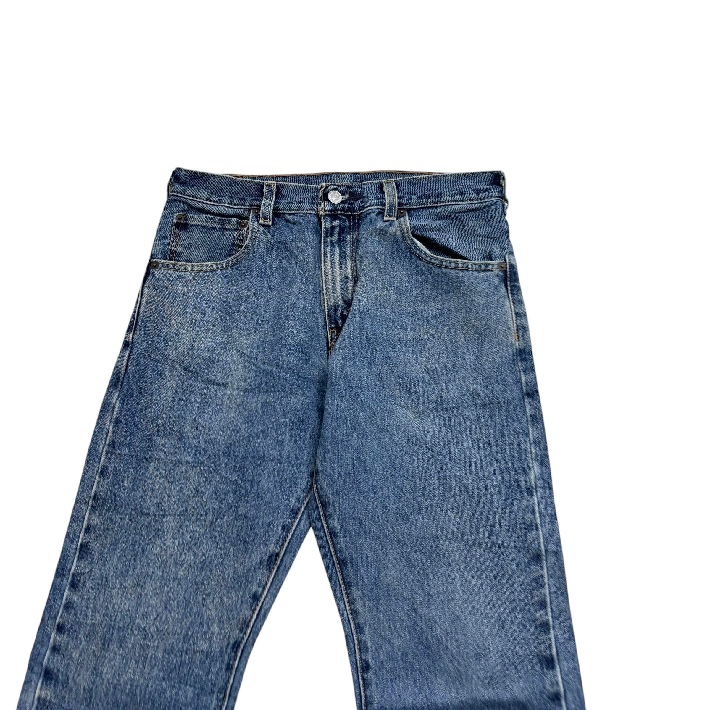 Levis 517 Jeans W29 L32 Mens Mid Blue Regular Bootcut Fit Denim