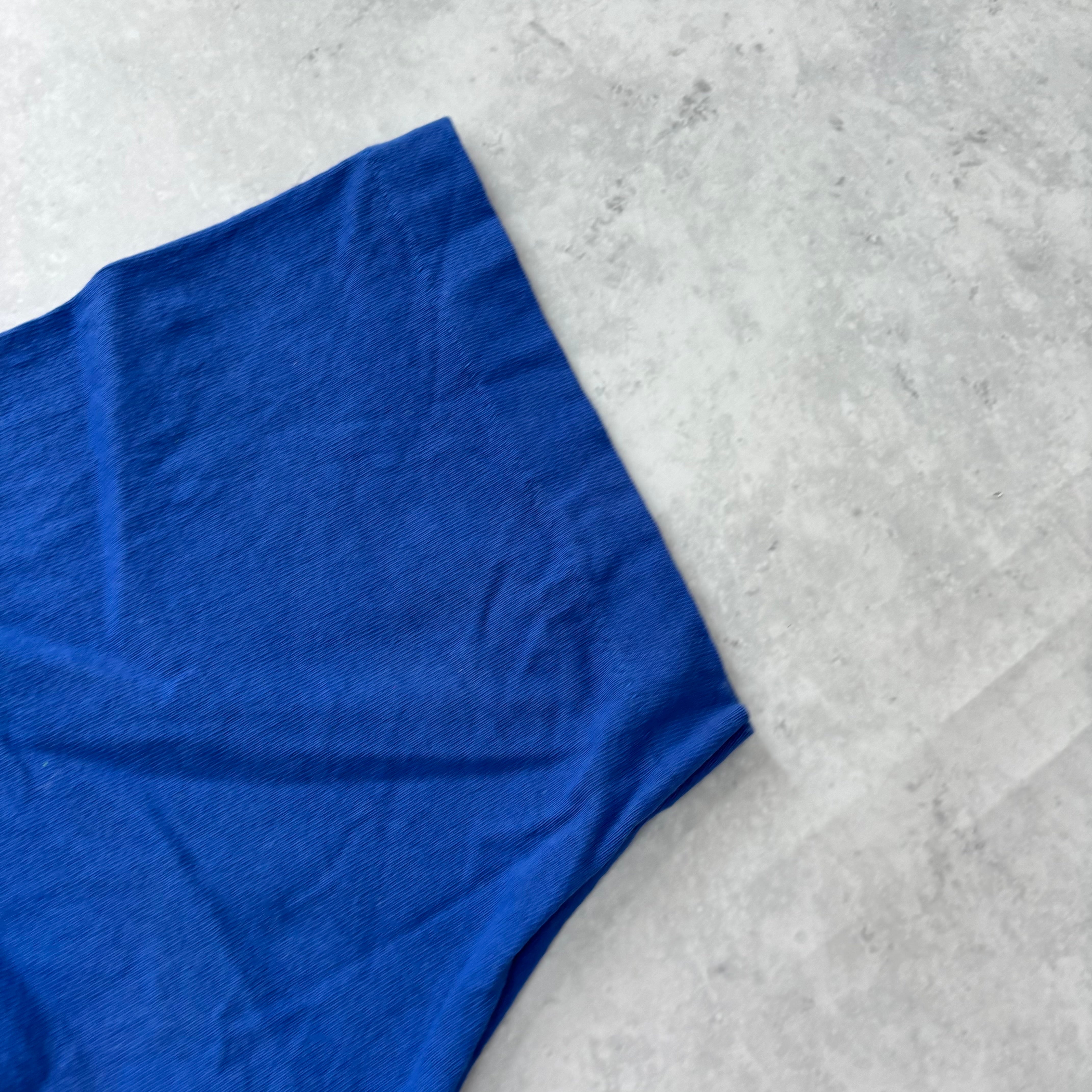 Vintage T Shirt Mens XL Blue Single Stitch Graphic Print 90s USA