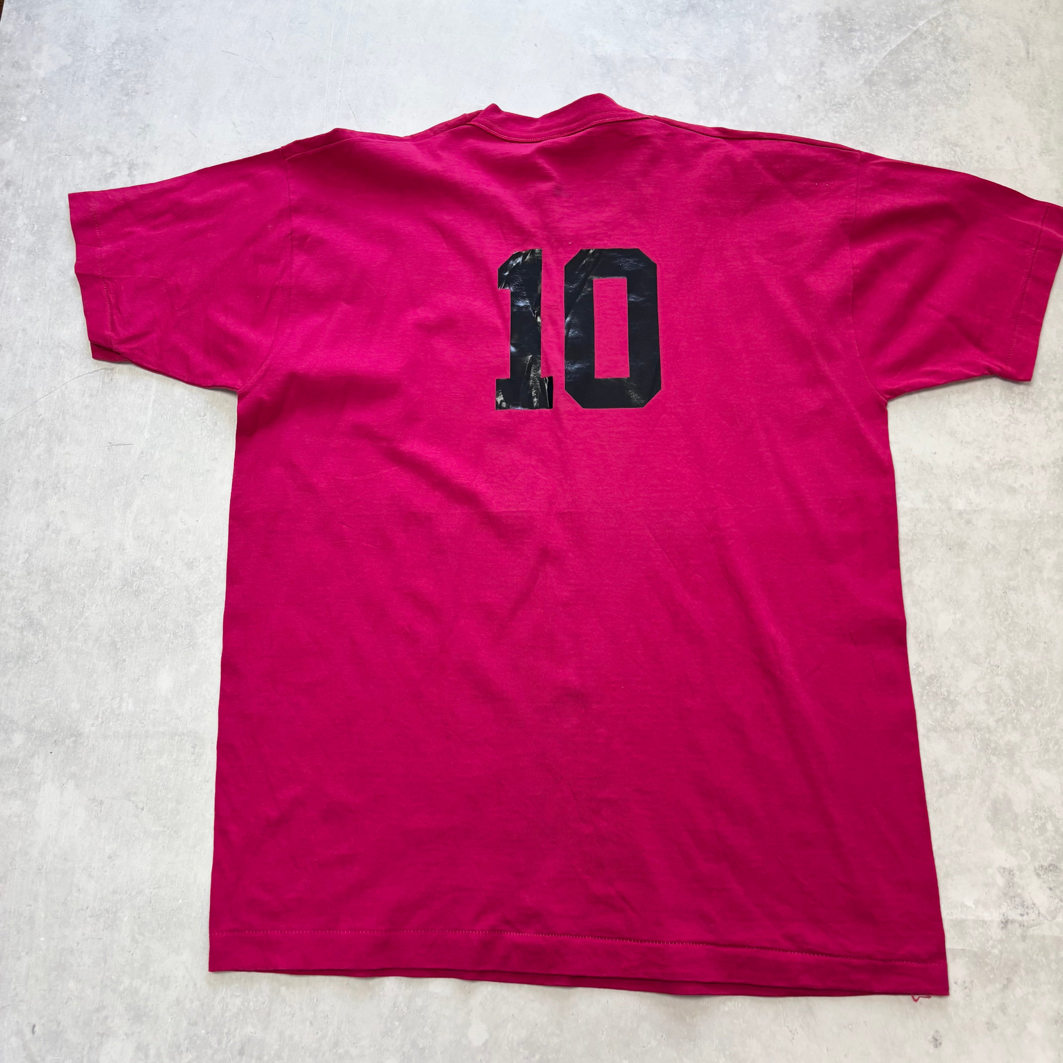 Vintage T Shirt Mens XL Pink Single Stitch Graphic Print 90s Sports