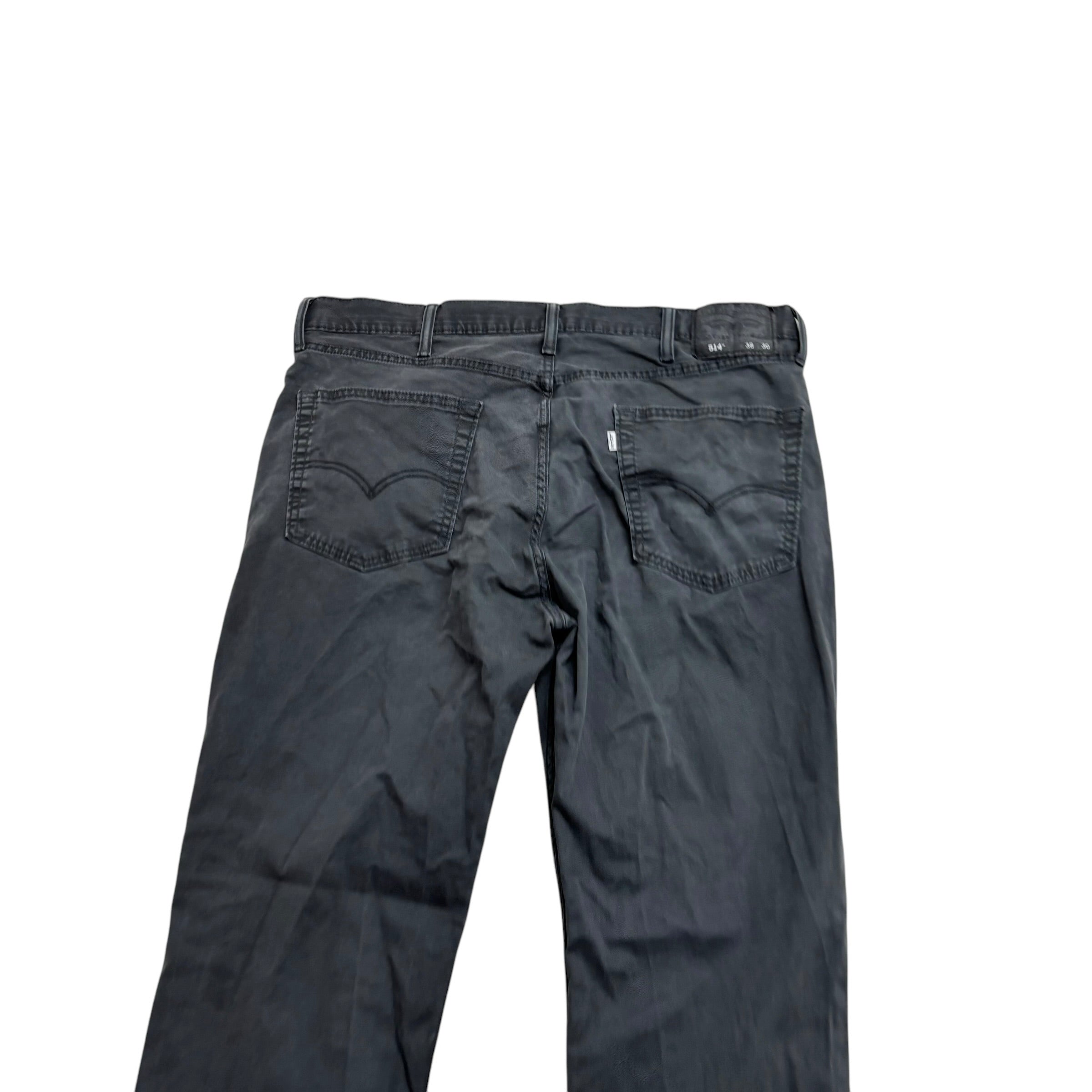 Levis 514 Chino Trousers W38 L30 Mens Grey Regular Straight Pants