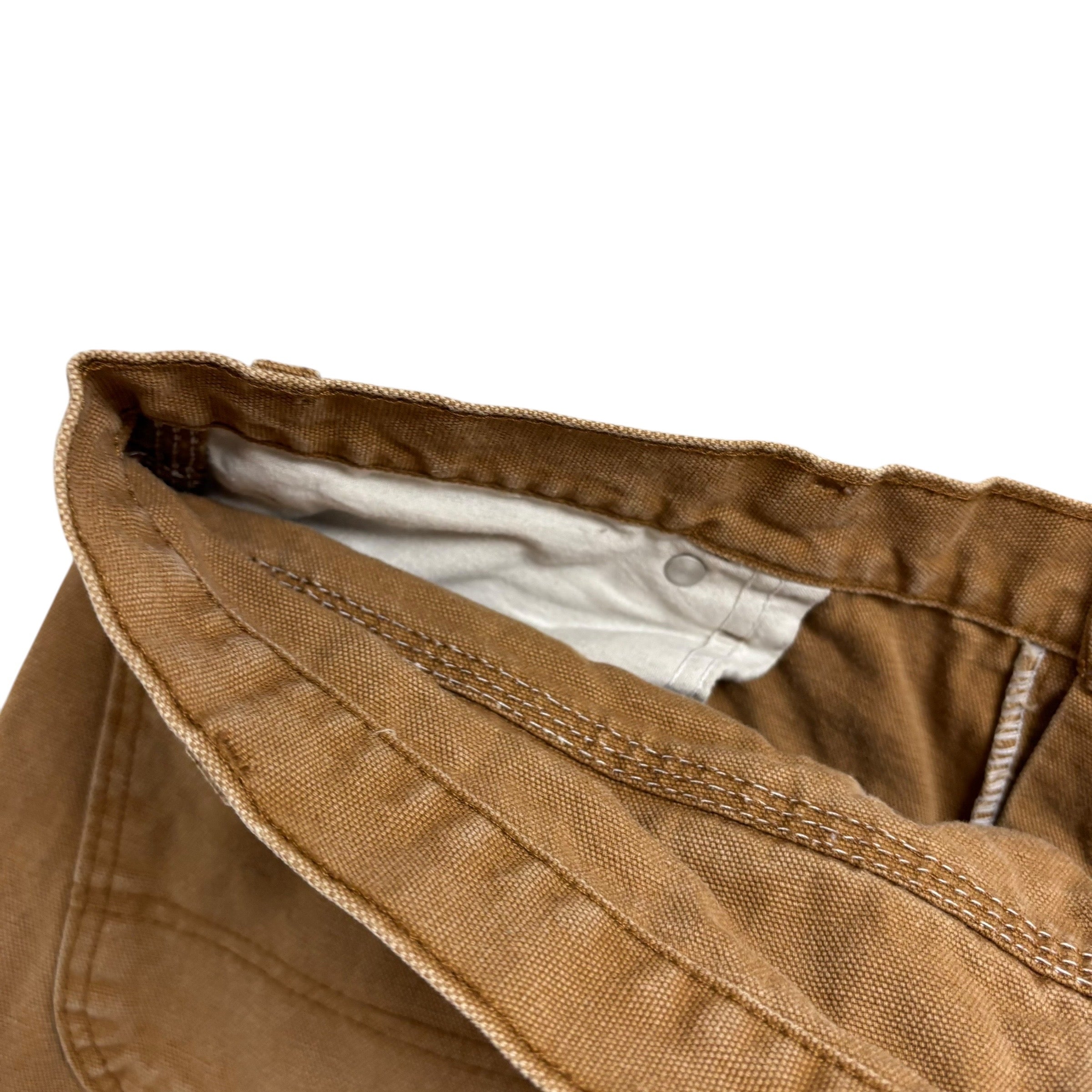 Dickies Carpenter Pants W38 L30 Mens Tan Relaxed Straight Fit Vintage Trousers