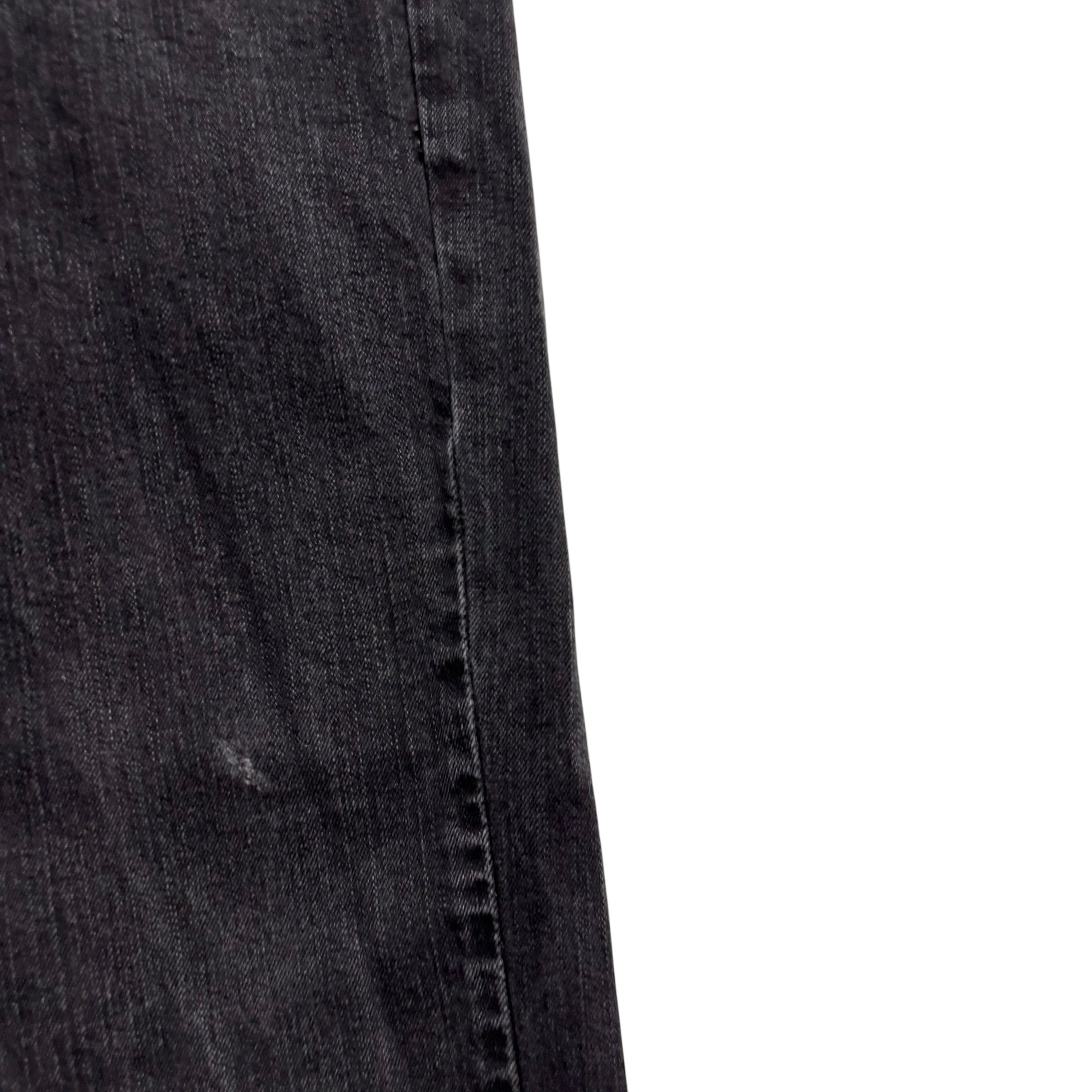 Levis 514 Jeans W29 L31 Mens Black Slim Straight Fit Stretch Denim