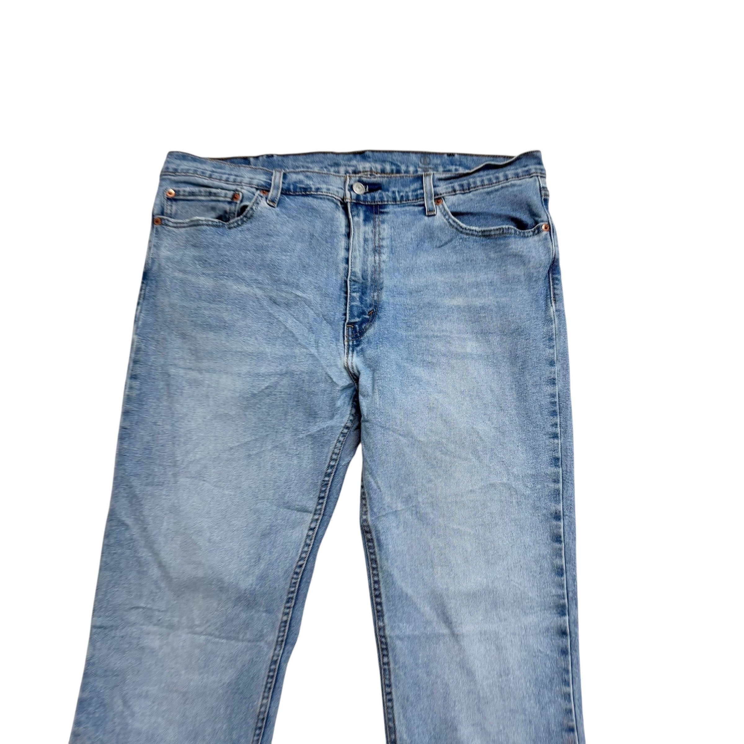 Levis 511 Jeans W38 L34 Mens Light Blue Slim Fit Stretch Denim (E)