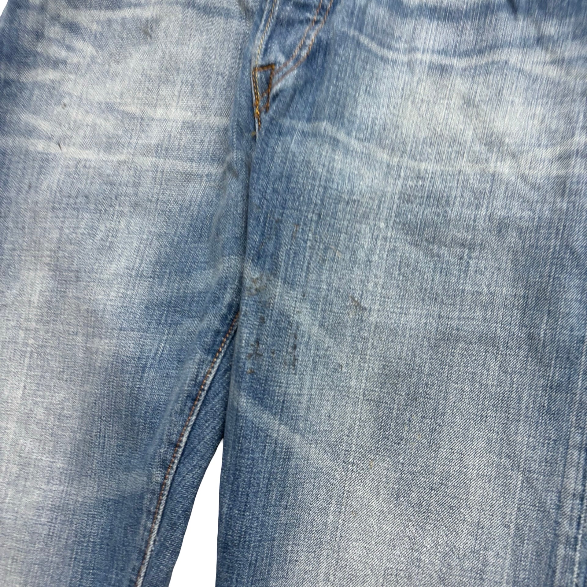 Levis 501 Jeans W32 L29 Mens Mid Blue Regular Straight Fit Denim