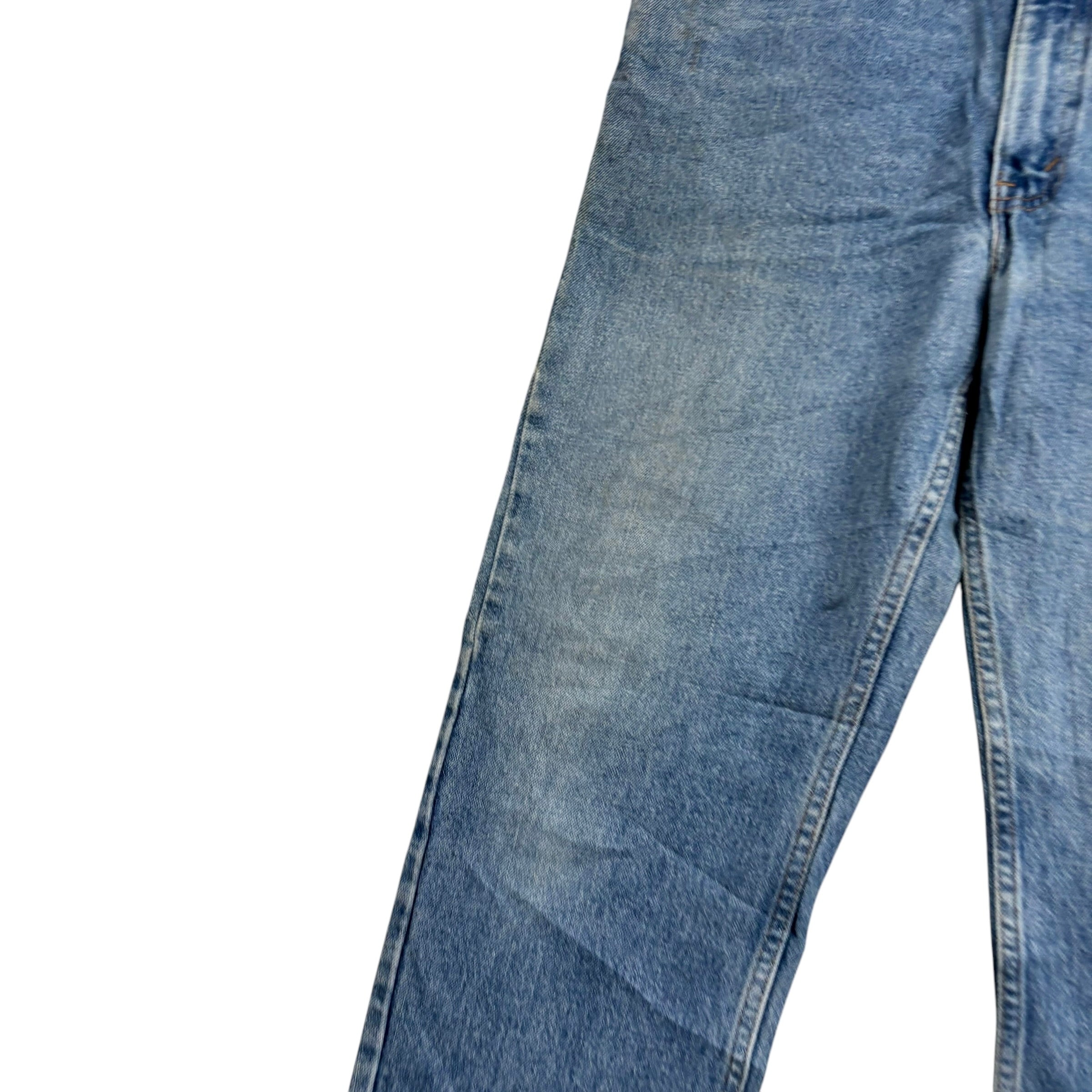 Levis 505 Jeans W36 L32 Mens Light Blue Regular Straight Fit Vintage Denim