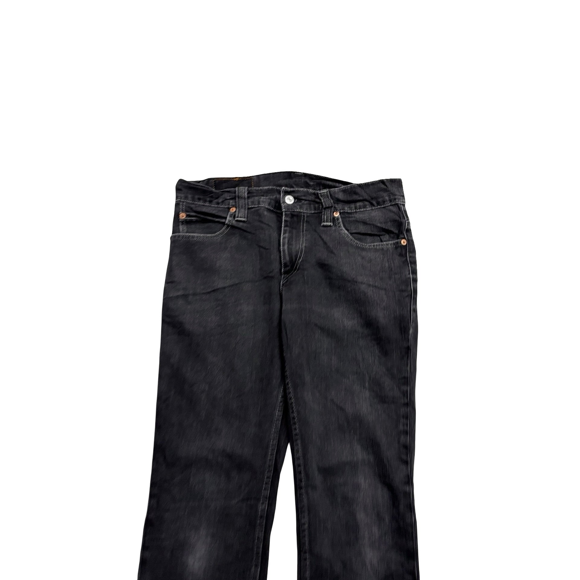 Levis 511 Jeans W32 L32 Mens Black Slim Fit Stretch Denim (E)