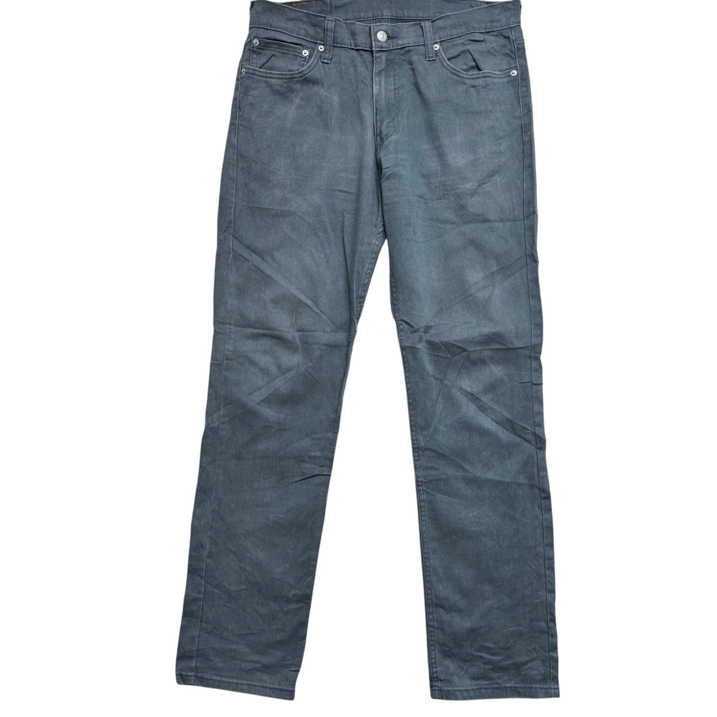 Levis 511 Trousers W33 L32 Mens Blue Slim Fit Stretch Pants