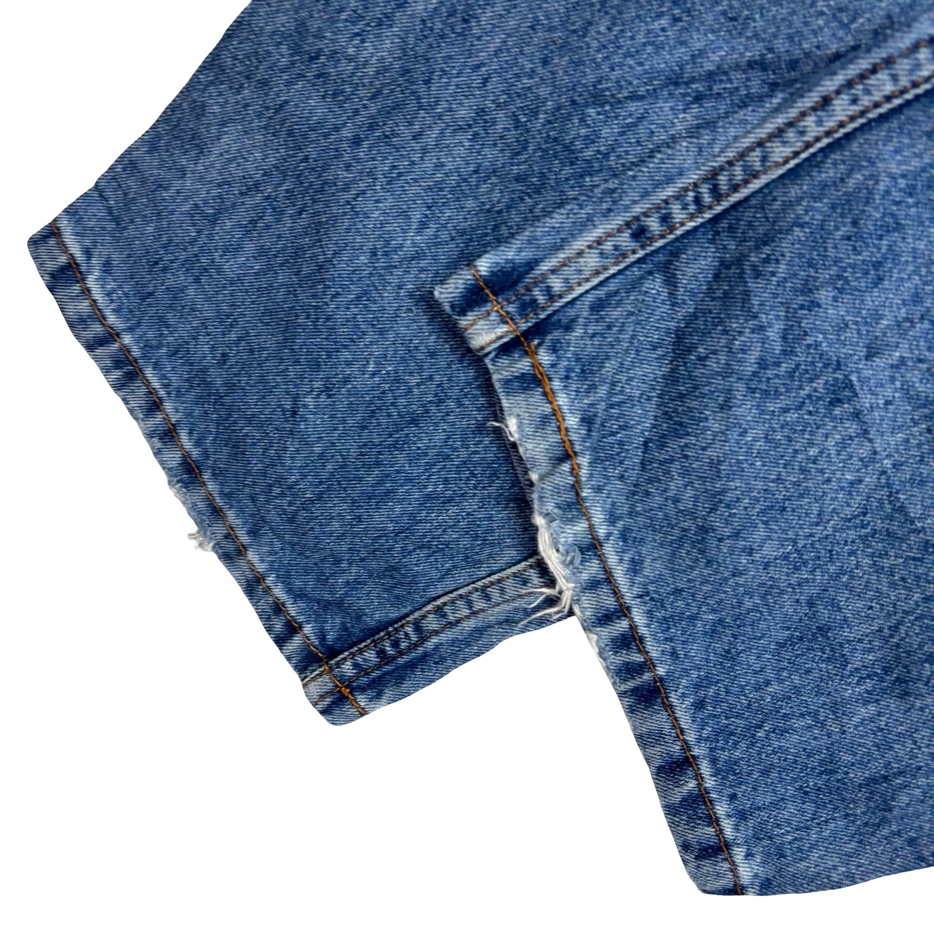 Levis 550 Jeans W36 L30 Mens Mid Blue Baggy Relaxed Straight Fit Denim