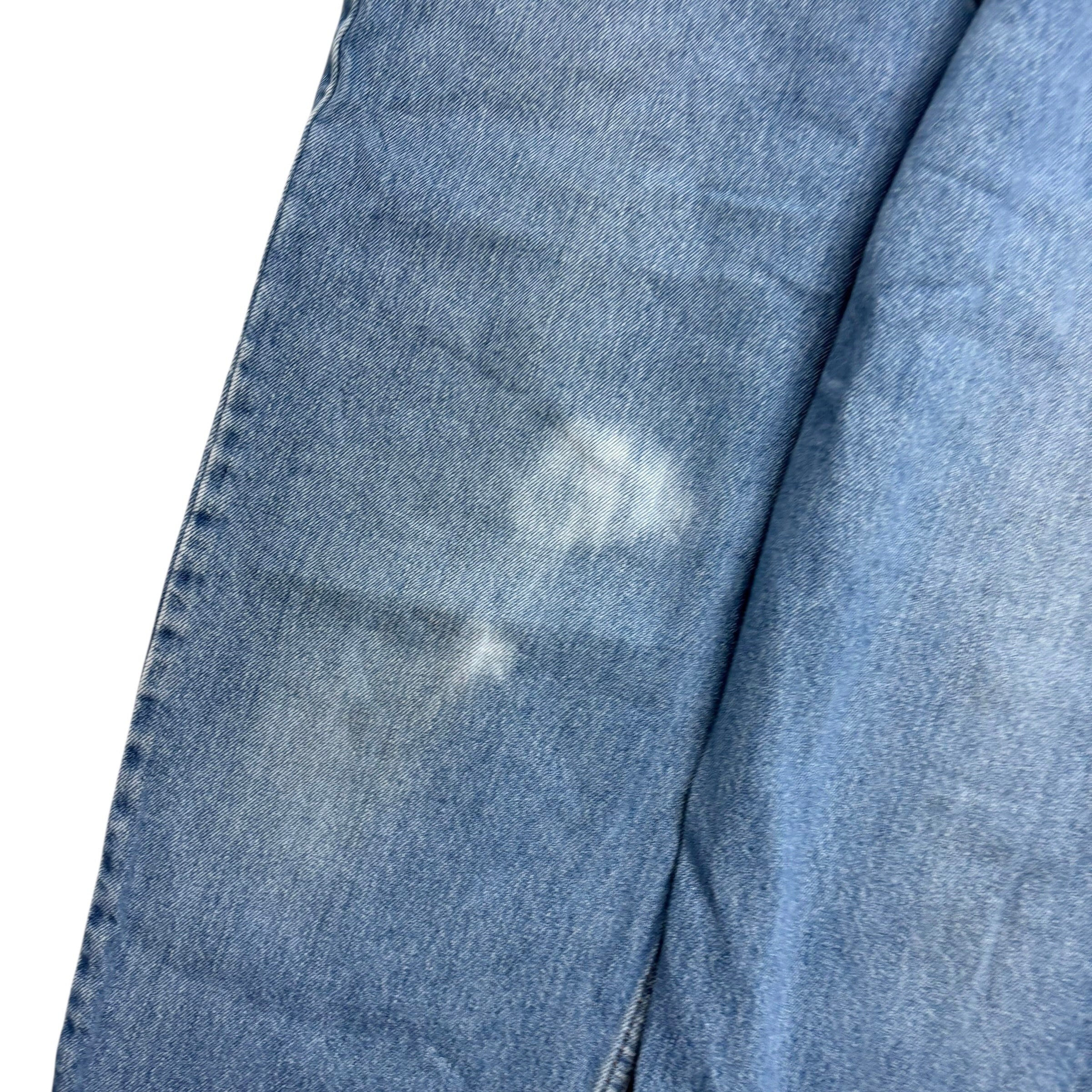 Levis 550 Jeans W36 L32 Mens Light Blue Baggy Relaxed Straight Vintage Denim (F)