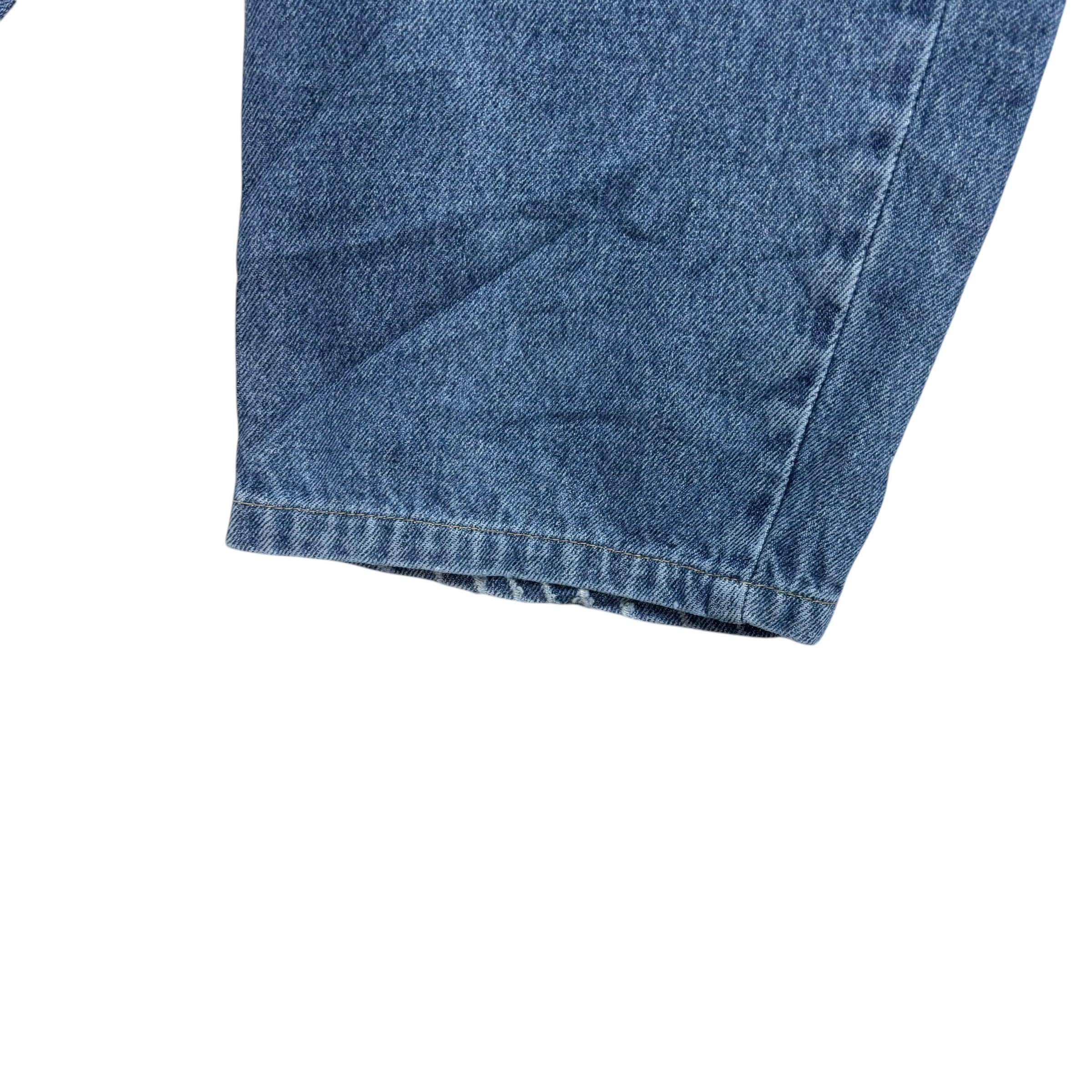 Levis 560 Jeans W36 L28 Mens Mid Blue Relaxed Tapered Fit Vintage Denim