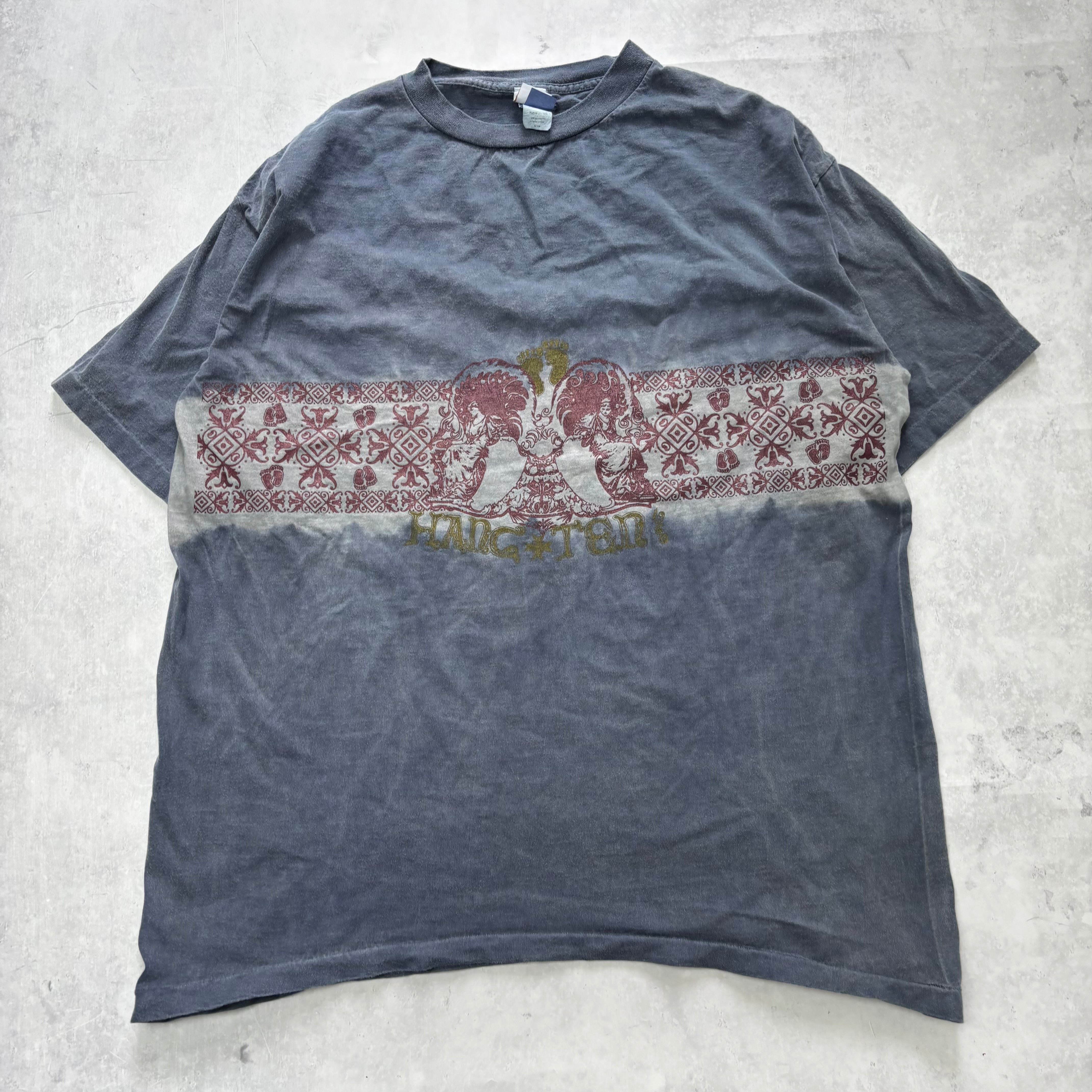 Vintage T Shirt Mens XL Blue Single Stitch Graphic Print 90s USA