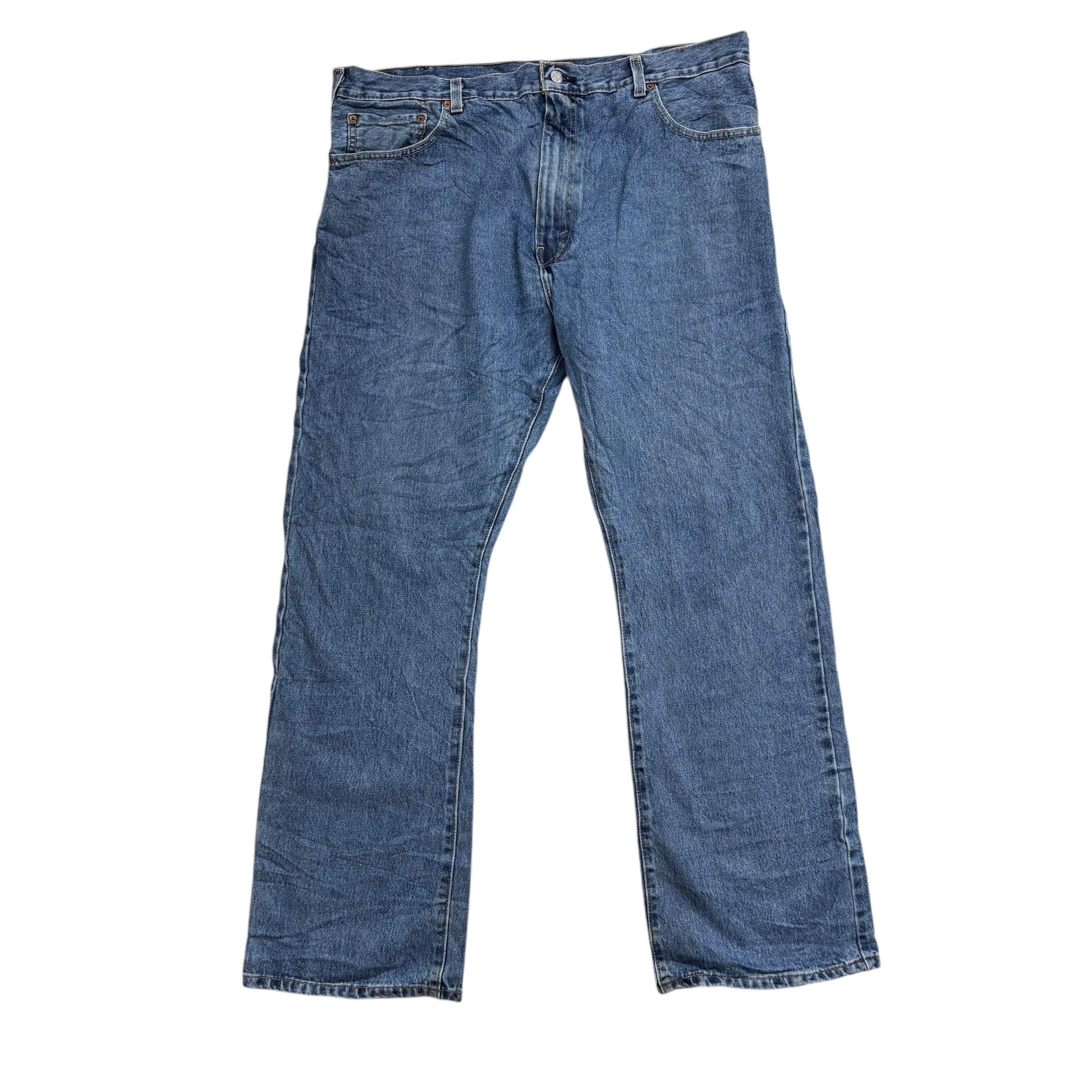 Levis 517 Jeans W40 L32 Mens Mid Blue Regular Bootcut Fit Denim