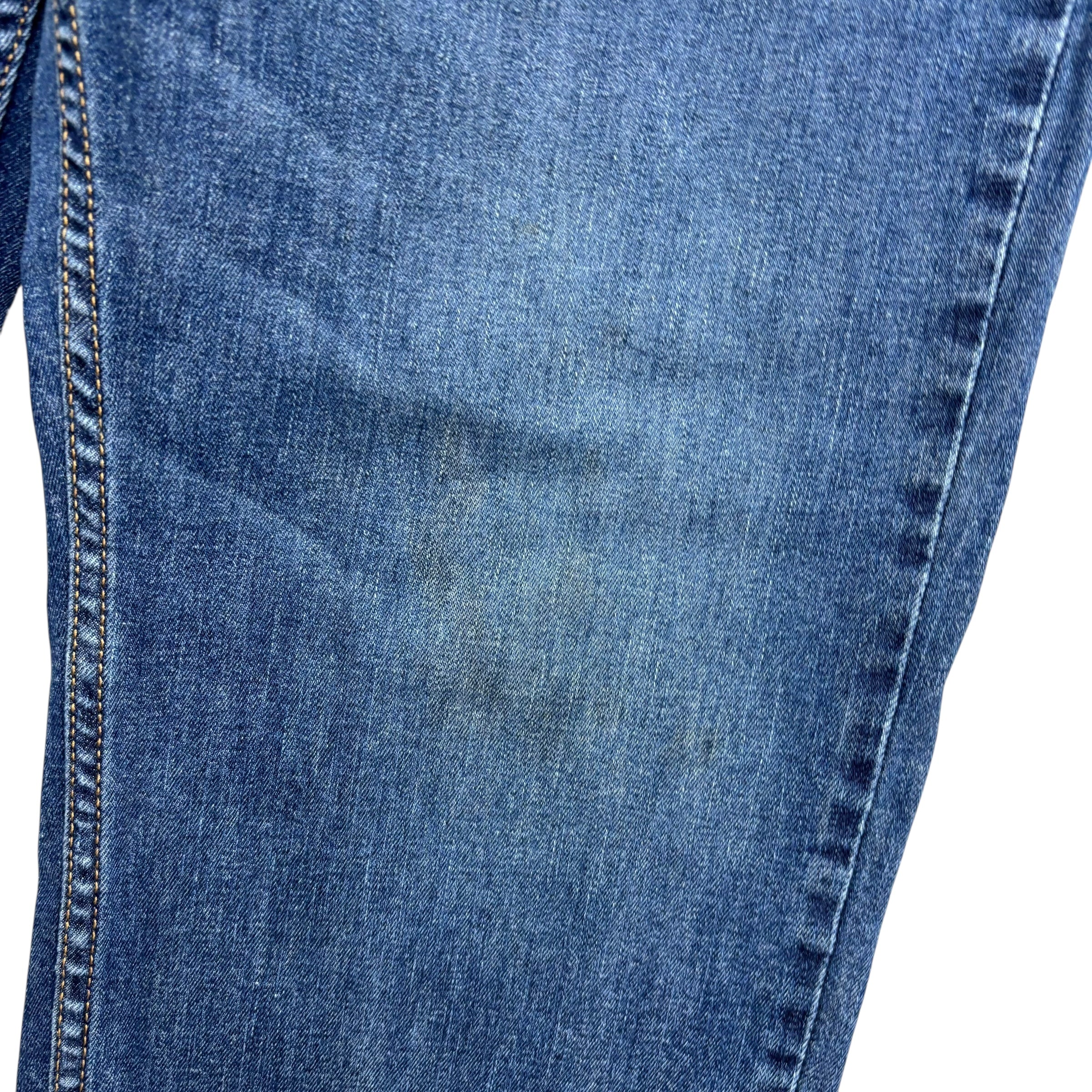 Levis 559 Jeans W38 L34 Mens Mid Blue Regular Straight Fit Stretch Denim