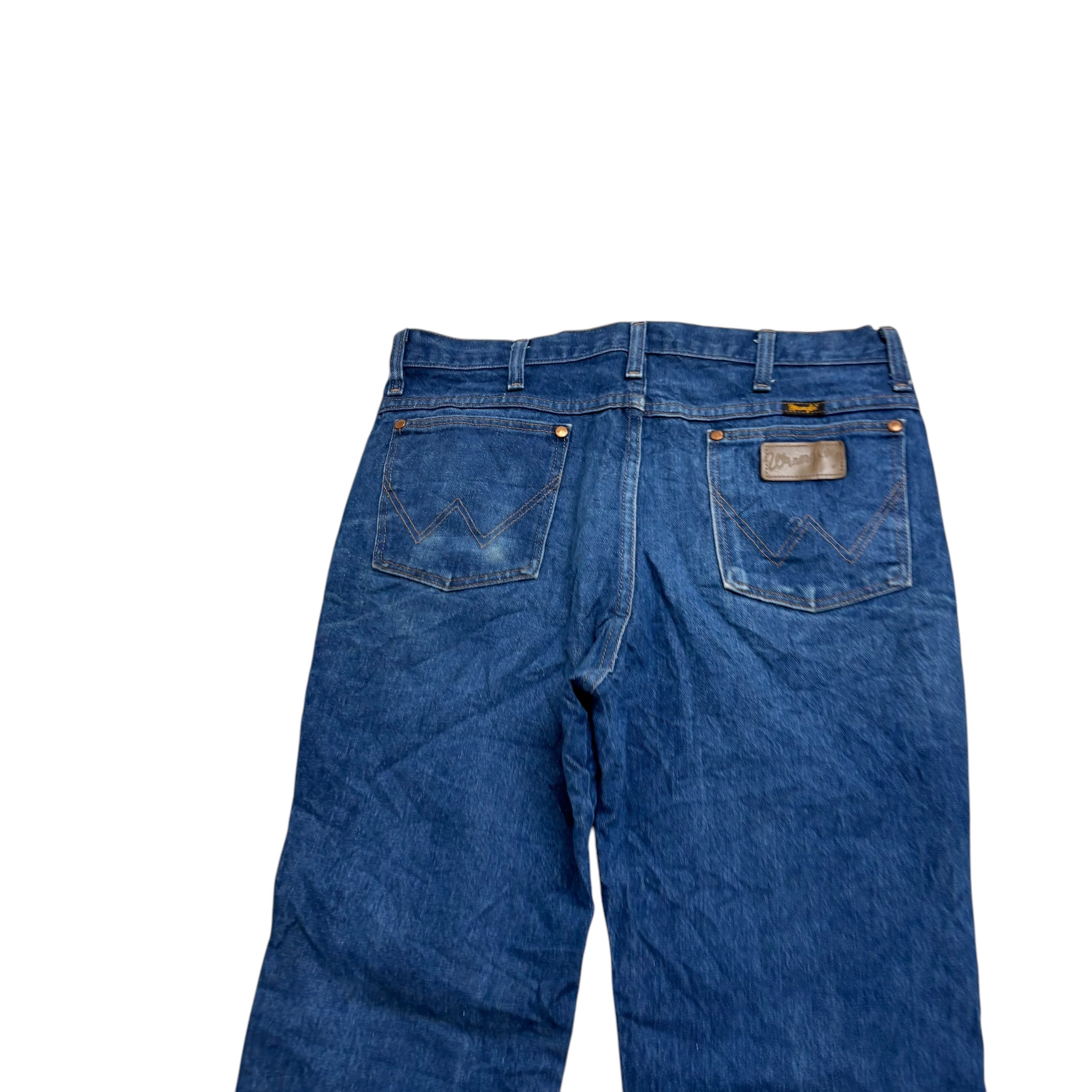 Wrangler Jeans Cowboy Cut W33 L33 Mens Mid Blue 936 Slim Fit Denim (F)