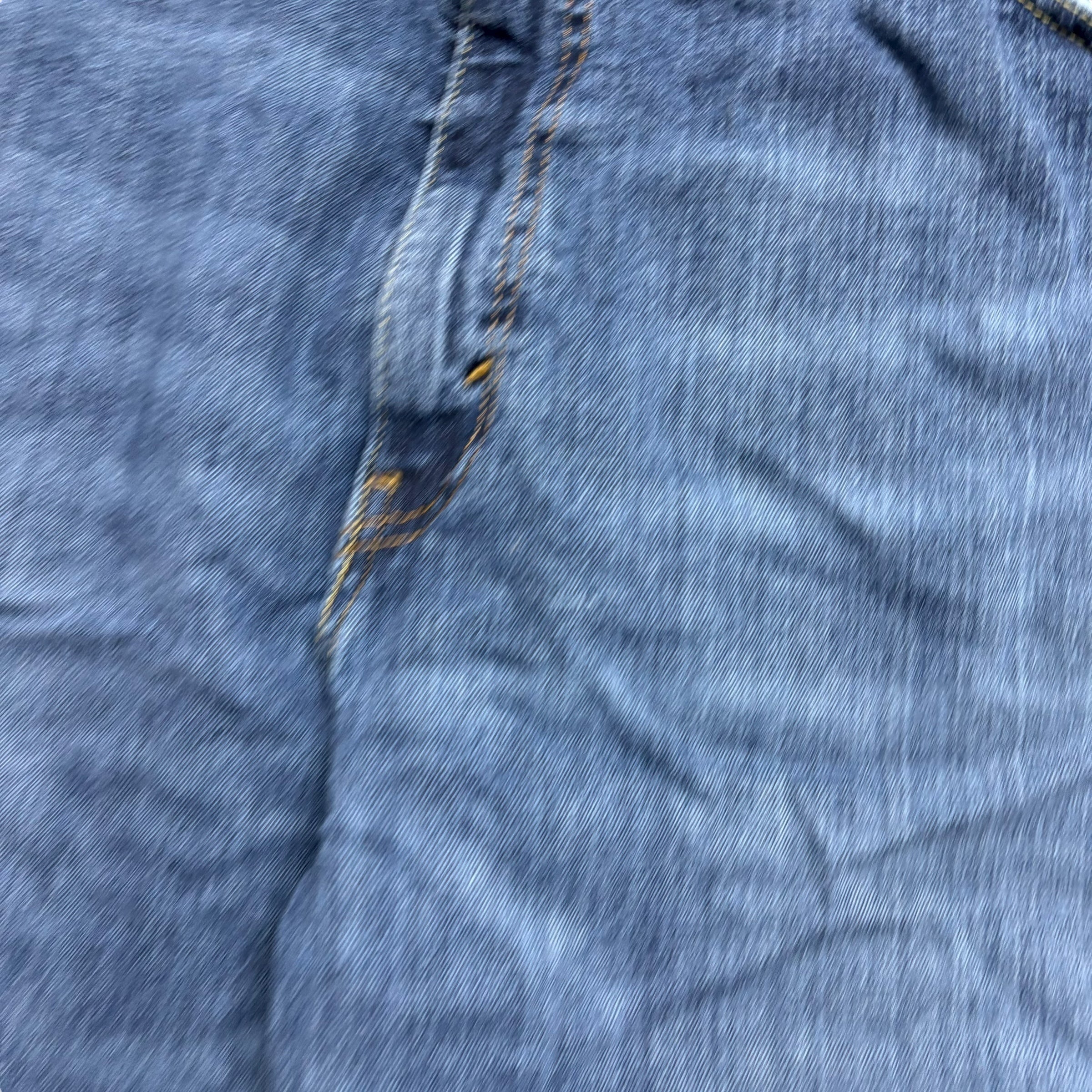 Levis 559 Jeans W42 L31 Mens Mid Blue Relaxed Straight Fit Stretch Denim