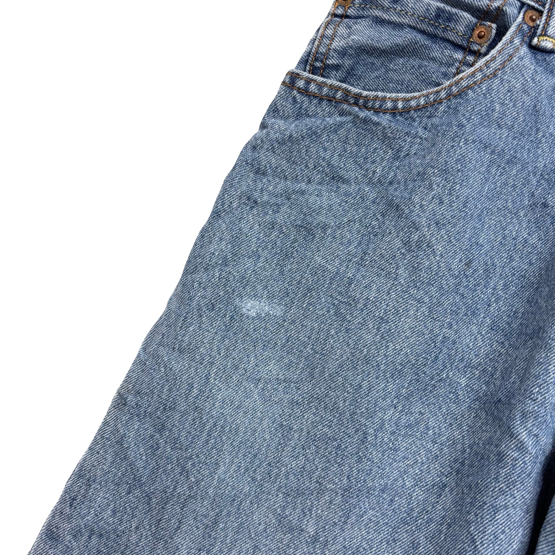 Levis 517 Jeans W31 L32 Mens Light Blue Regular Bootcut Fit Denim