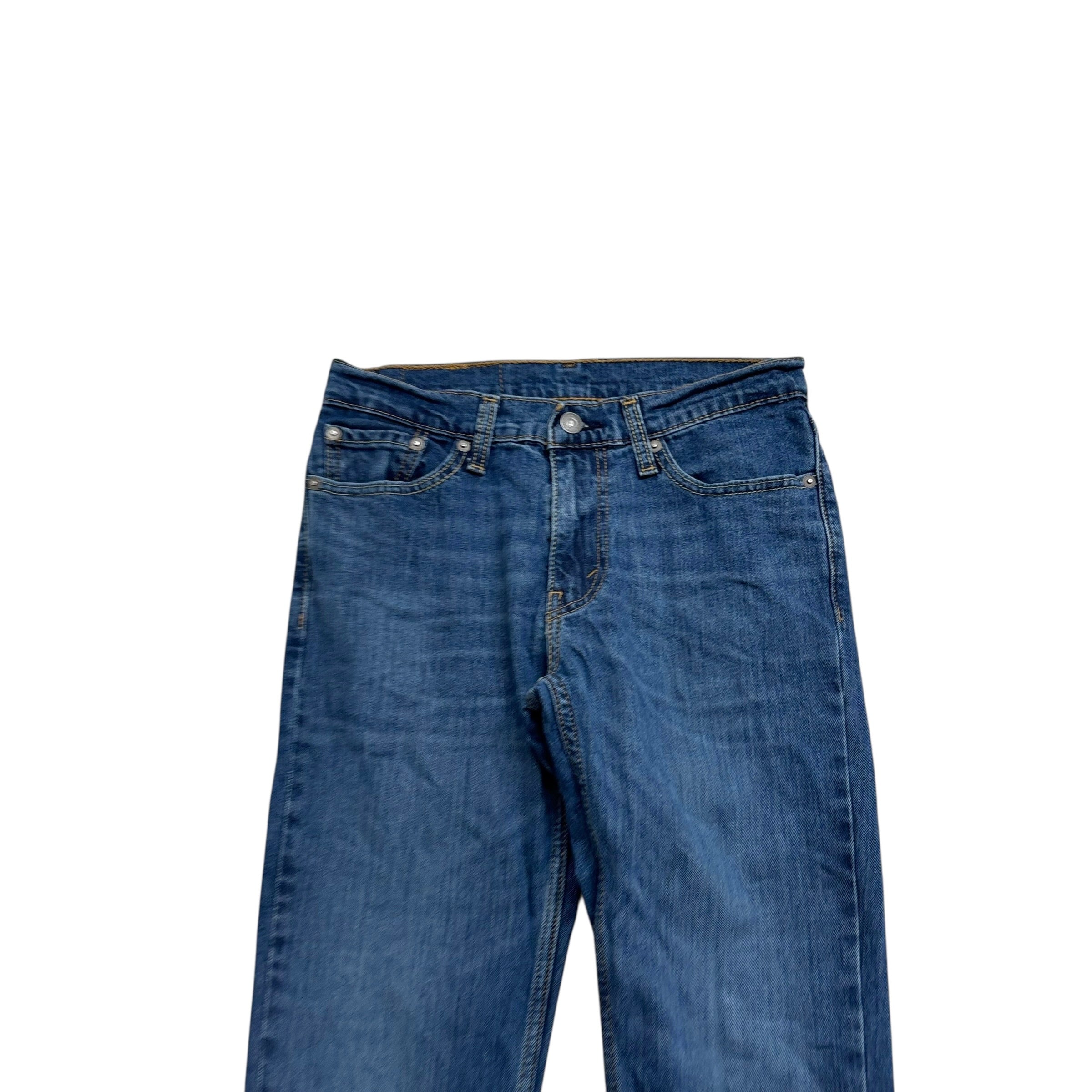 Levis 511 Jeans W28 L32 Mens Mid Blue Slim Fit Stretch Denim