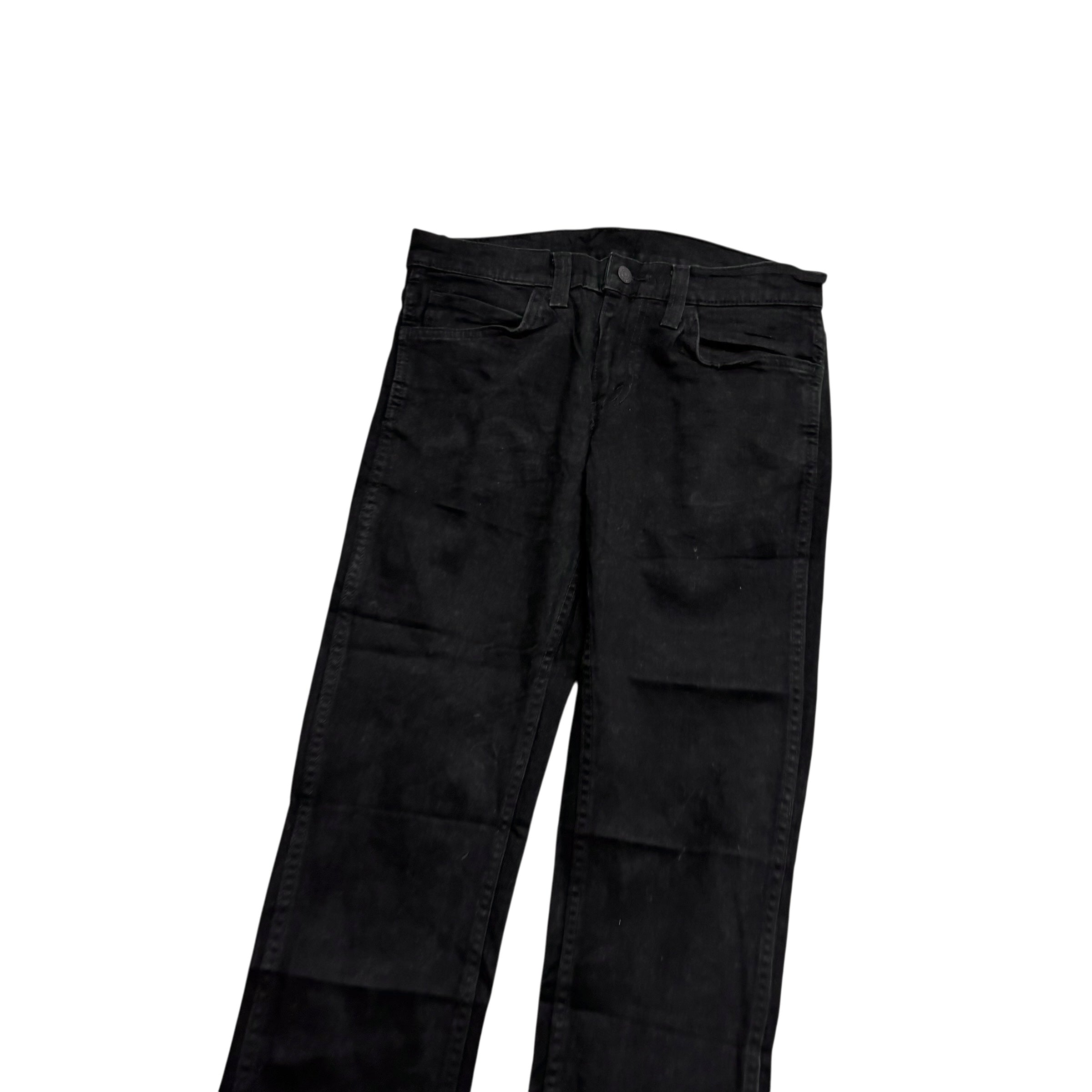 Levis 511 Jeans W30 L32 Mens Black Slim Fit Stretch Denim (E)