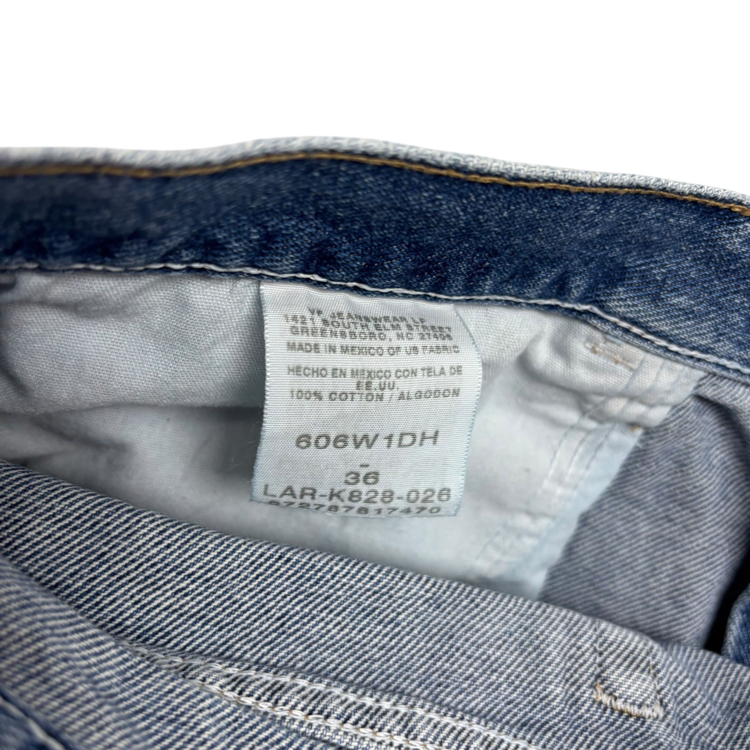 Vintage Wrangler Baggy Jorts W34 Mens Denim Shorts Mid Blue Relaxed Fit (F)