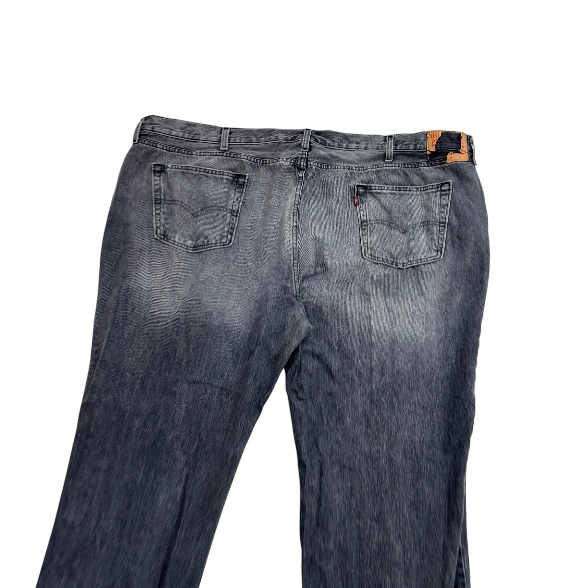 Levis 541 Jeans W54 L31 Mens Grey Athletic Tapered Fit Stretch Denim