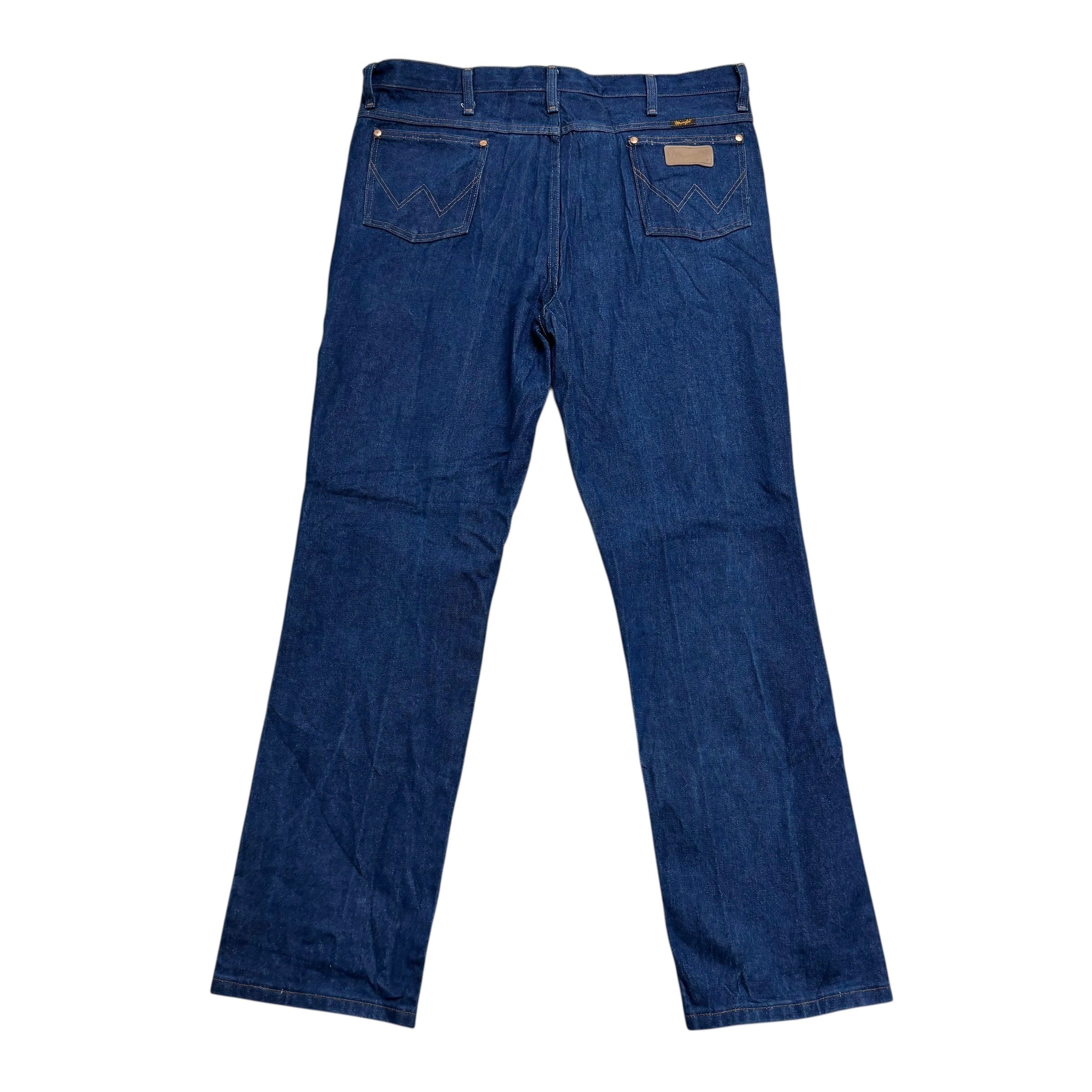 Wrangler Jeans Cowboy Cut W40 L34 Mens Dark Blue 936 Slim Fit Denim (E)