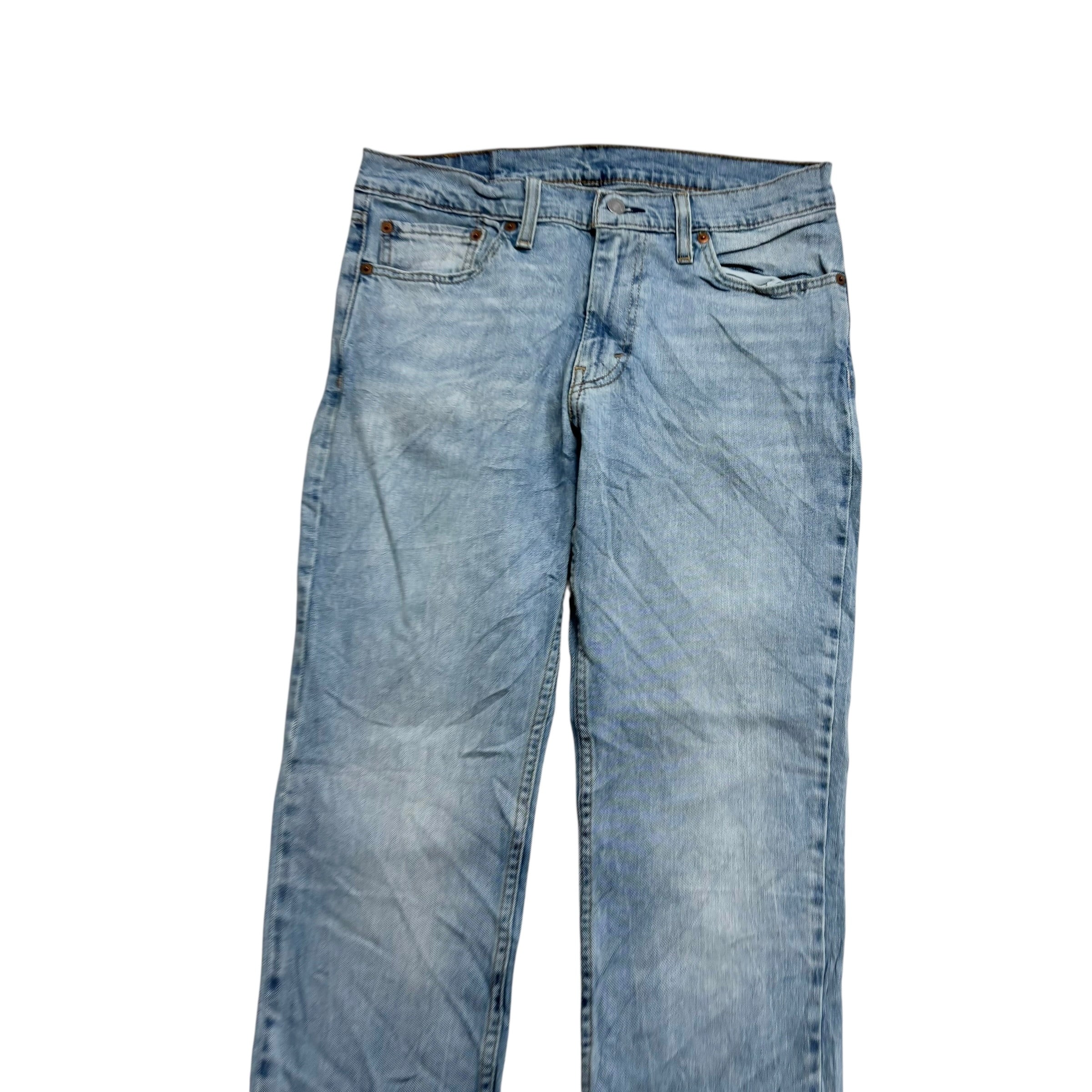 Levis 511 Jeans W32 L32 Mens Light Blue Slim Fit Stretch Denim (E)