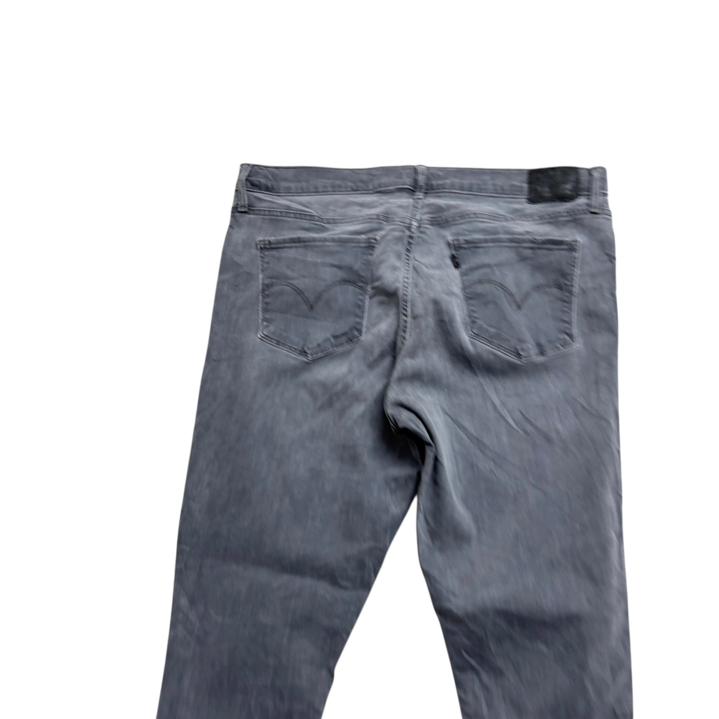 Levis 311 Jeans W33 L29 Womens Shaping Skinny Grey Stretch Denim