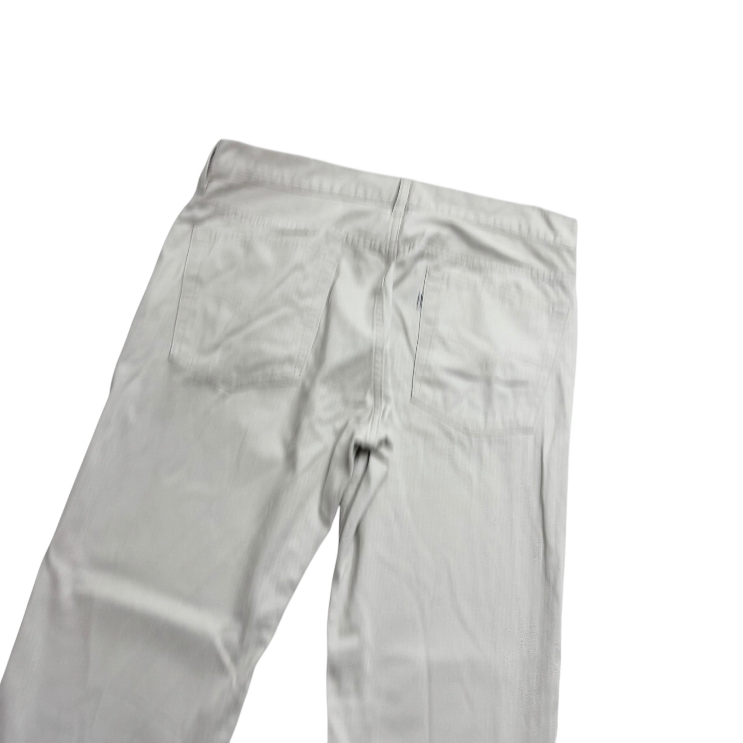 Levis 513 Jeans W36 L32 Mens White Slim Straight Fit Vintage Denim