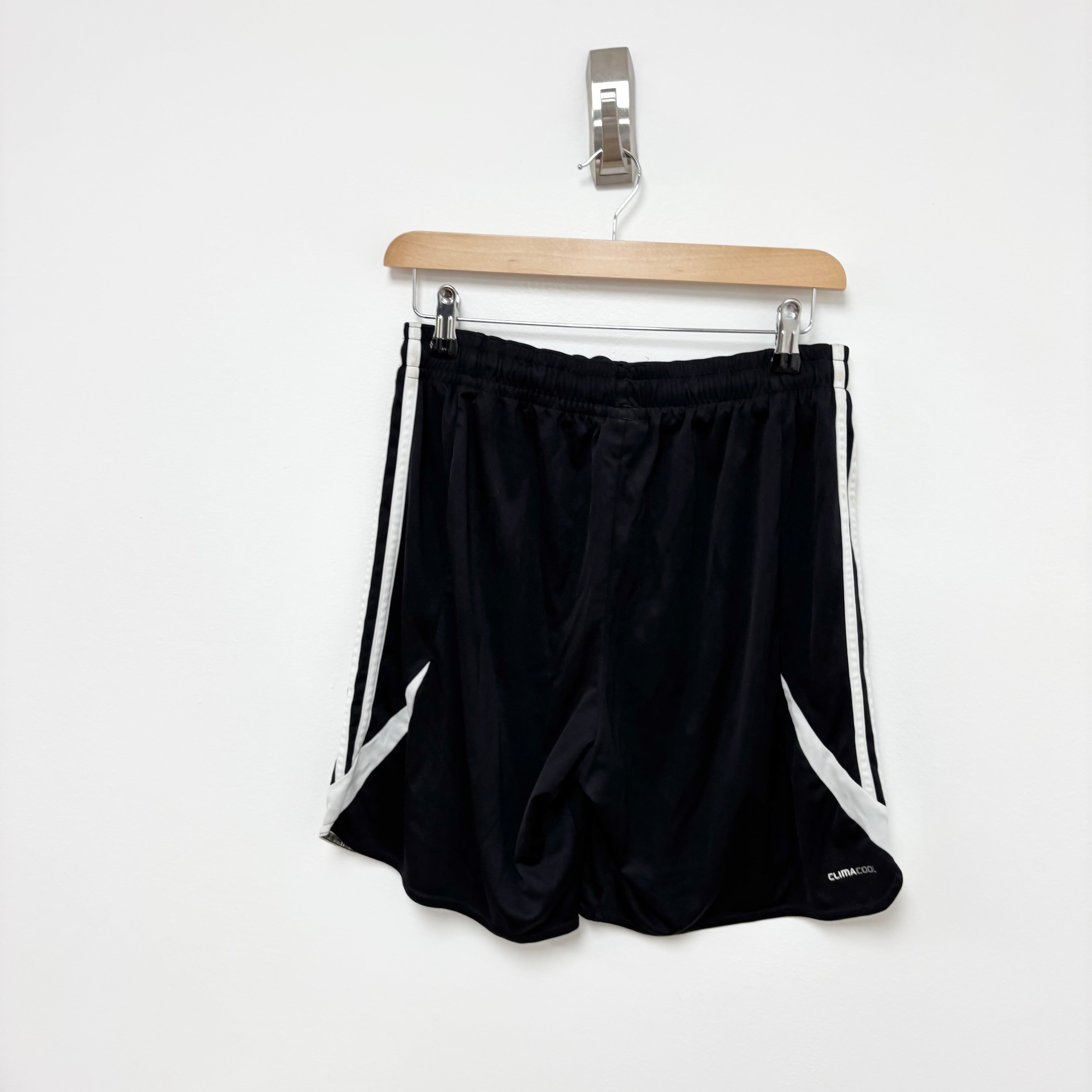 Adidas Shorts Mens Medium Black Sports Running Gym Athletic