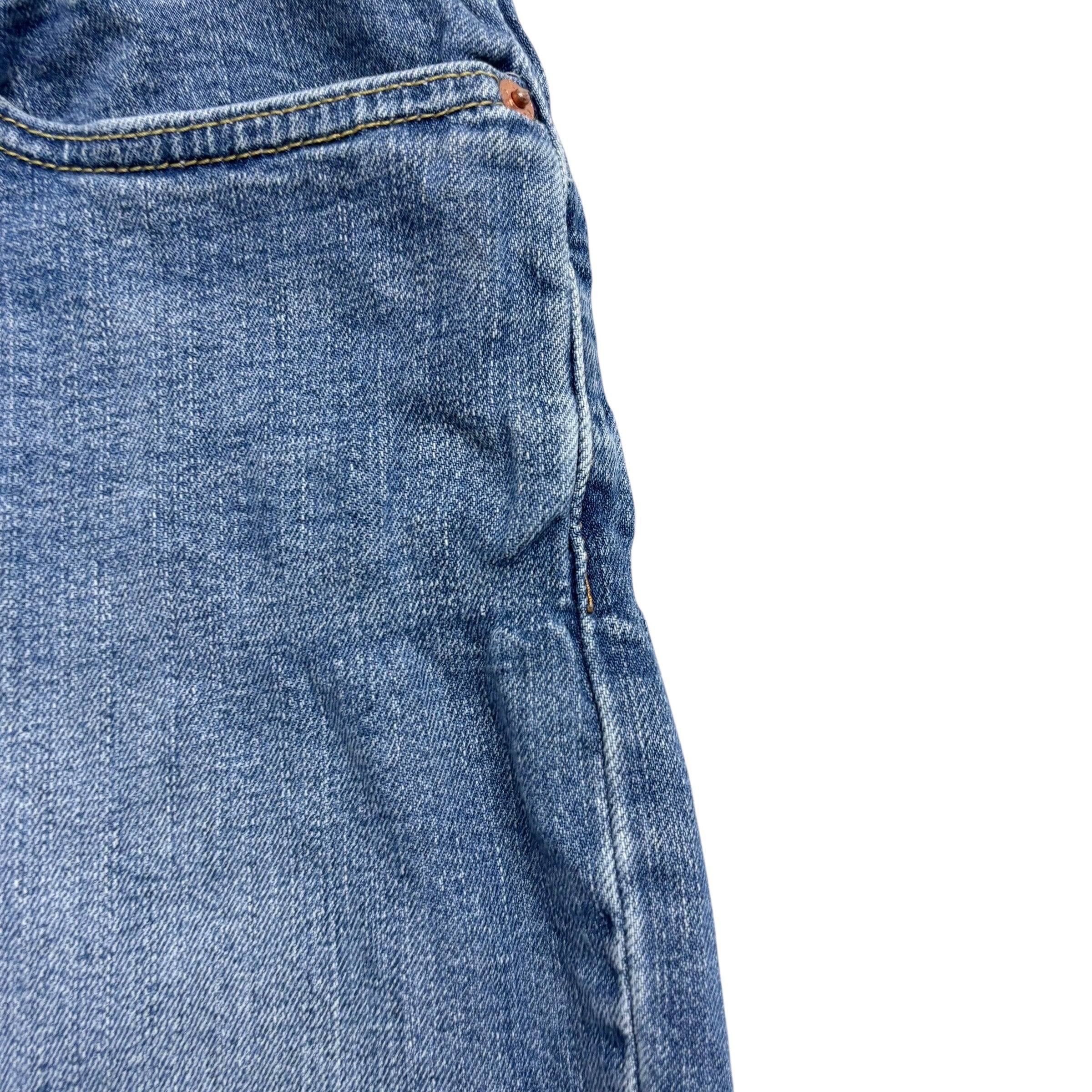 Levis 531 Jeans W30 L30 Mens Mid Blue Athletic Slim Fit Stretch Denim