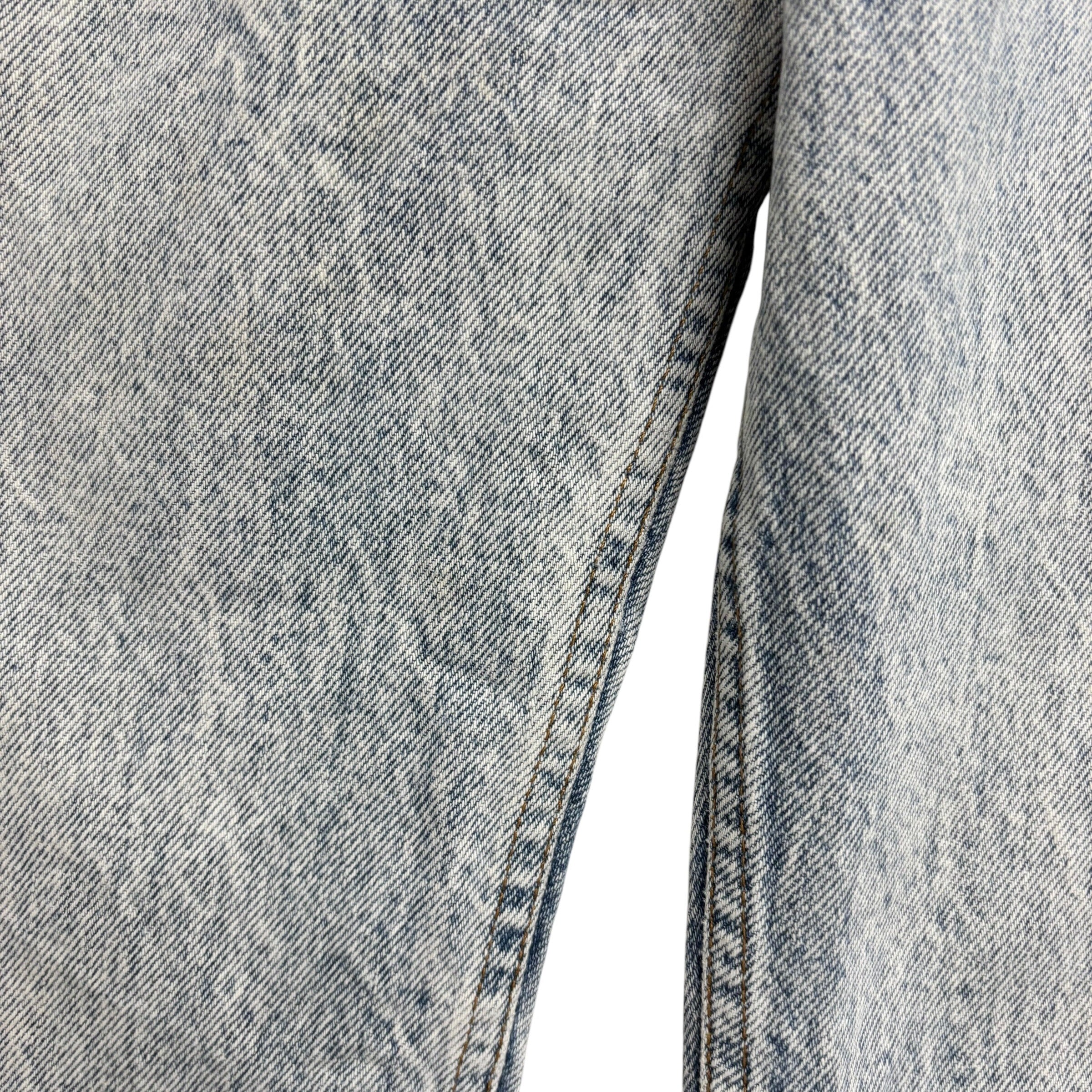 Levis 505 Jeans W30 L32 Mens Light Blue Regular Straight Made In USA Vintage 80s