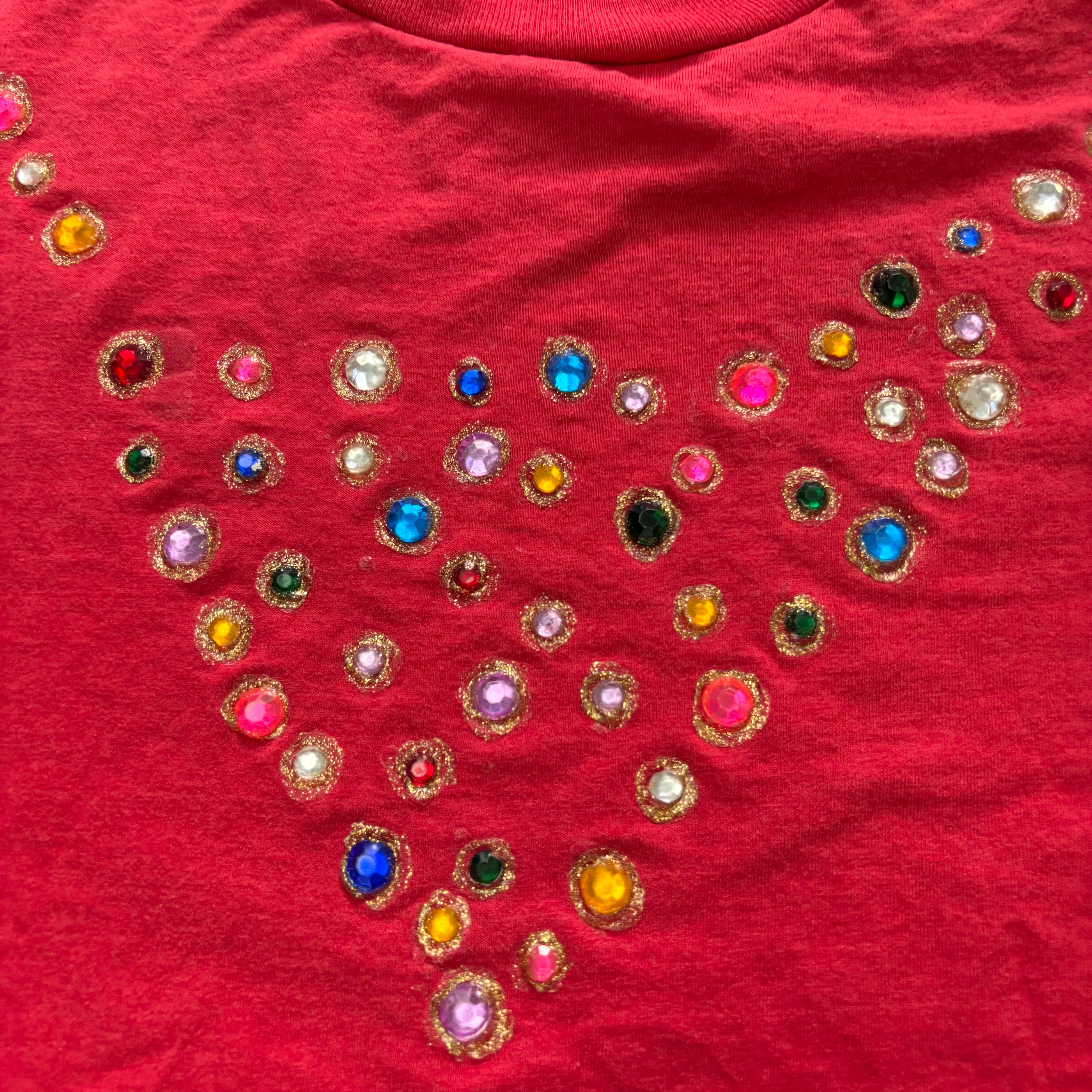 Vintage T Shirt Mens XL Red Single Stitch Graphic Print 90s USA (E)