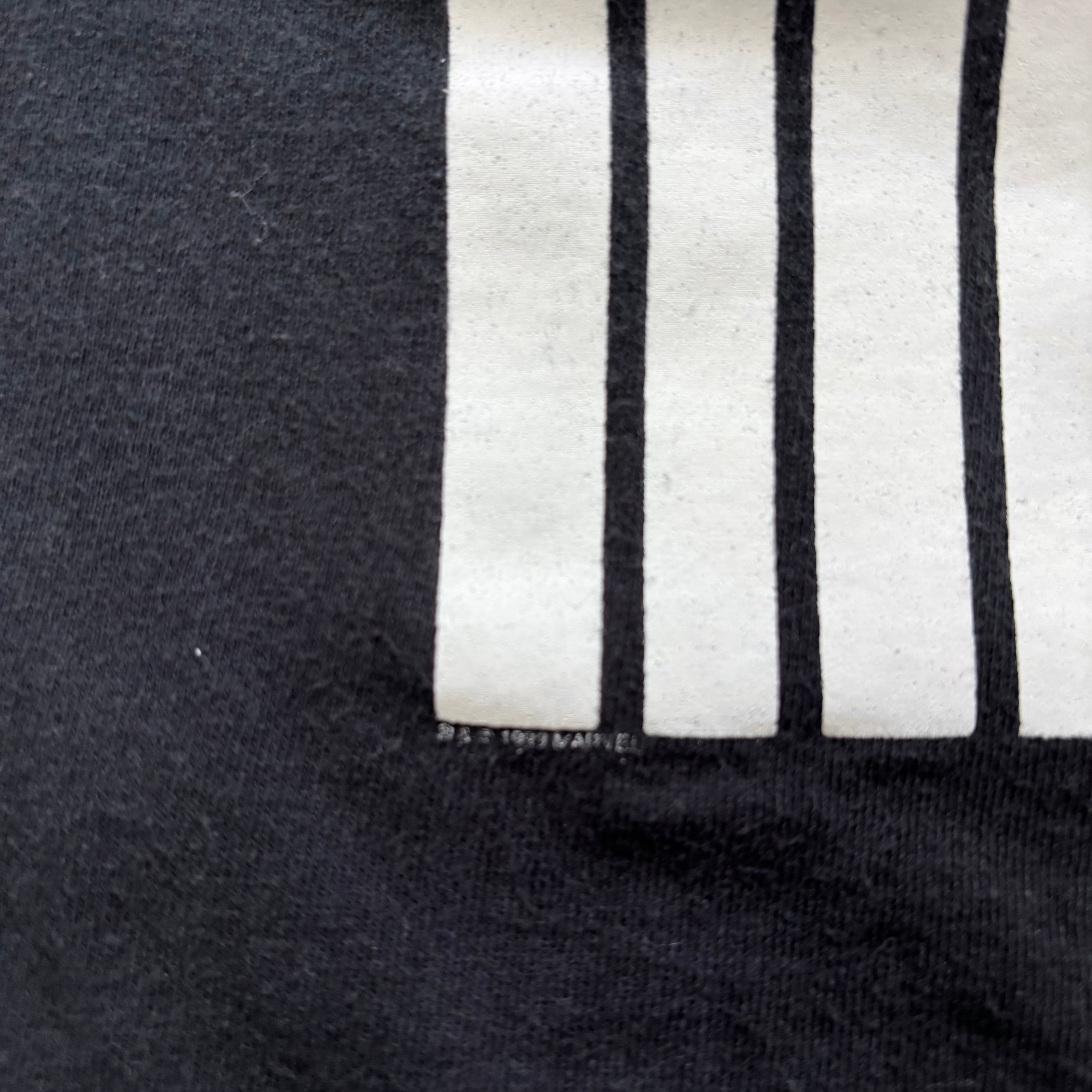 Vintage T Shirt Mens XL Black The Punisher Marvel Comics 90s Promo (E)