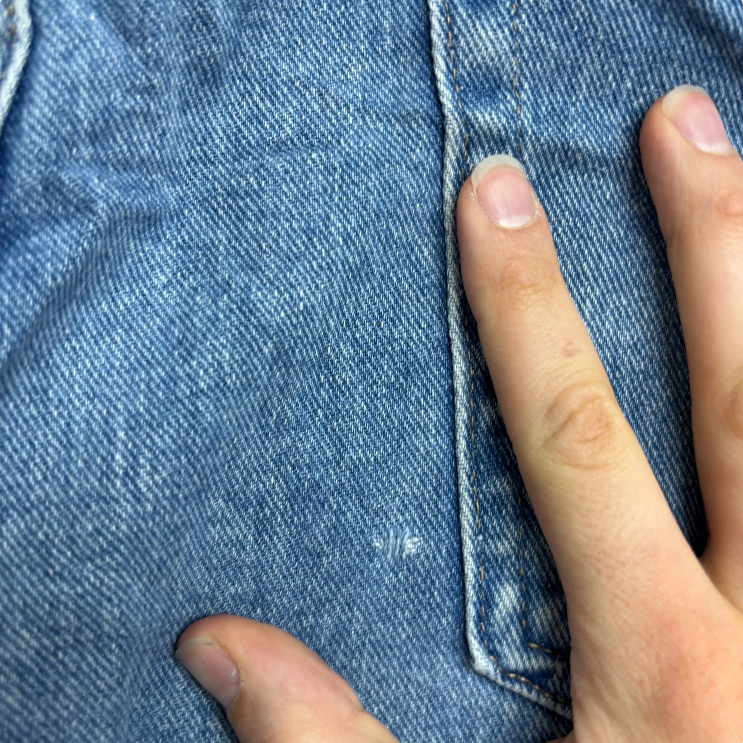 Wrangler Jeans W40 L32 Mens Light Blue Relaxed Straight Fit Denim