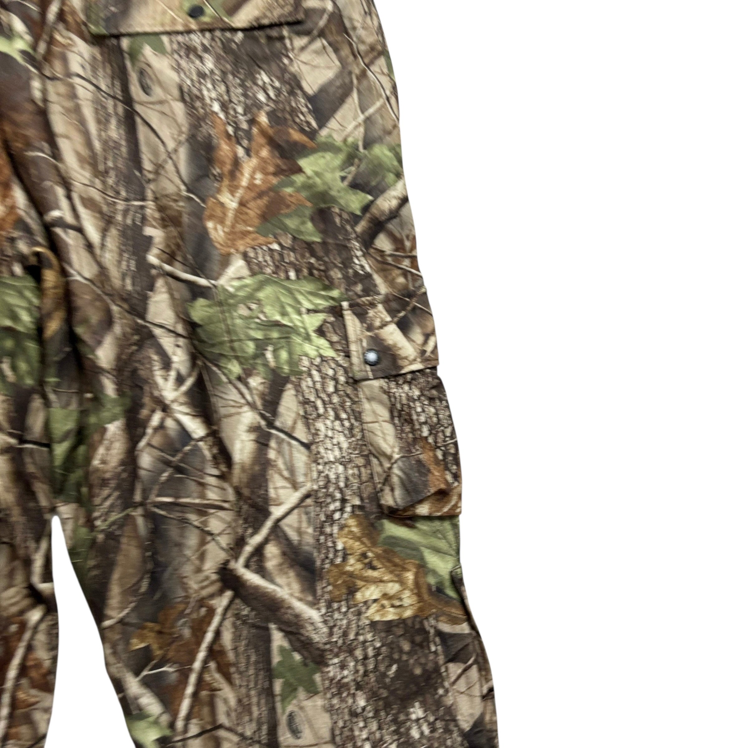 Realtree Trousers Mens 3XL Cargo Camo Baggy Relaxed Fit Pants (E)