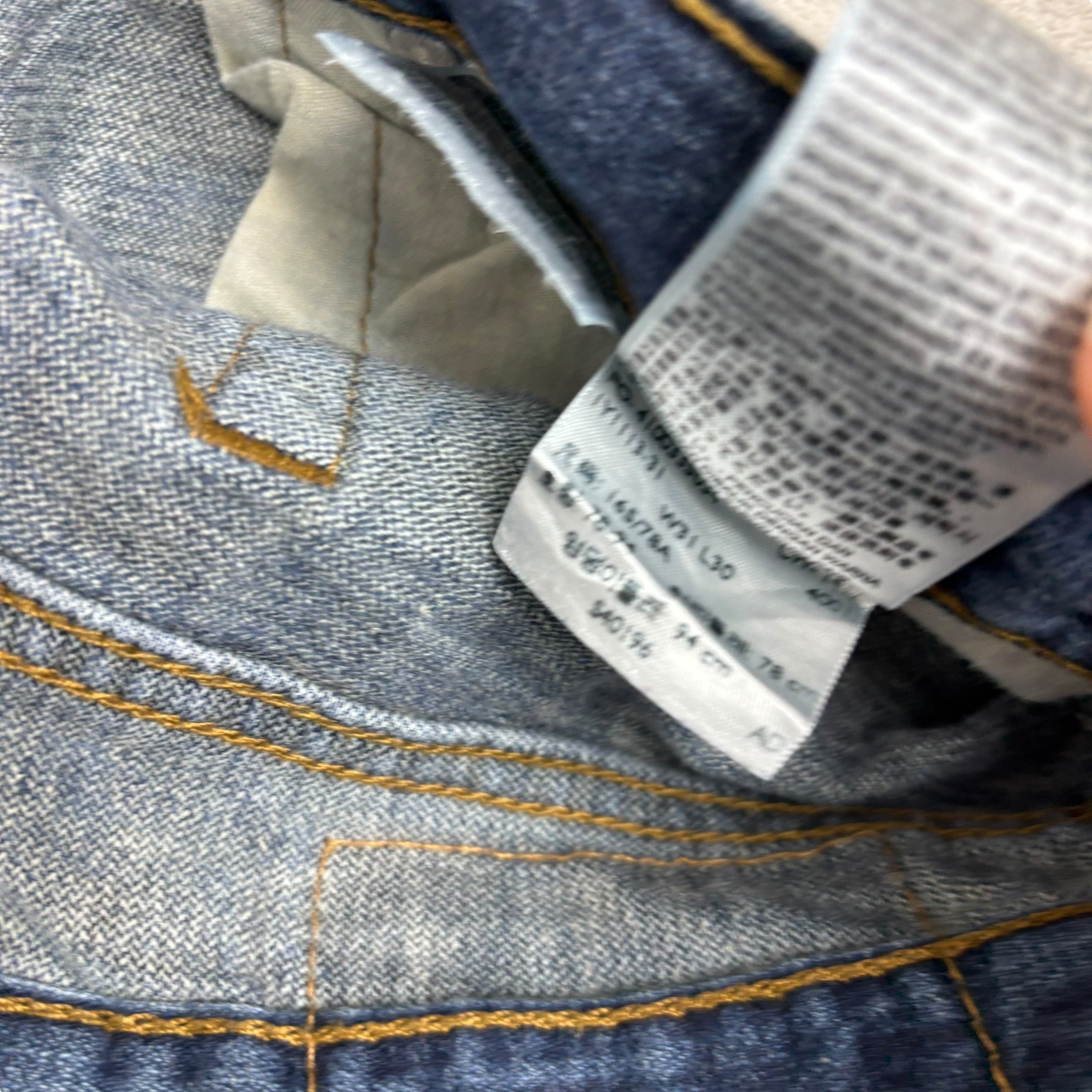 Levis 514 Jeans W32 L30 Mens Mid Blue Regular Straight Fit Denim