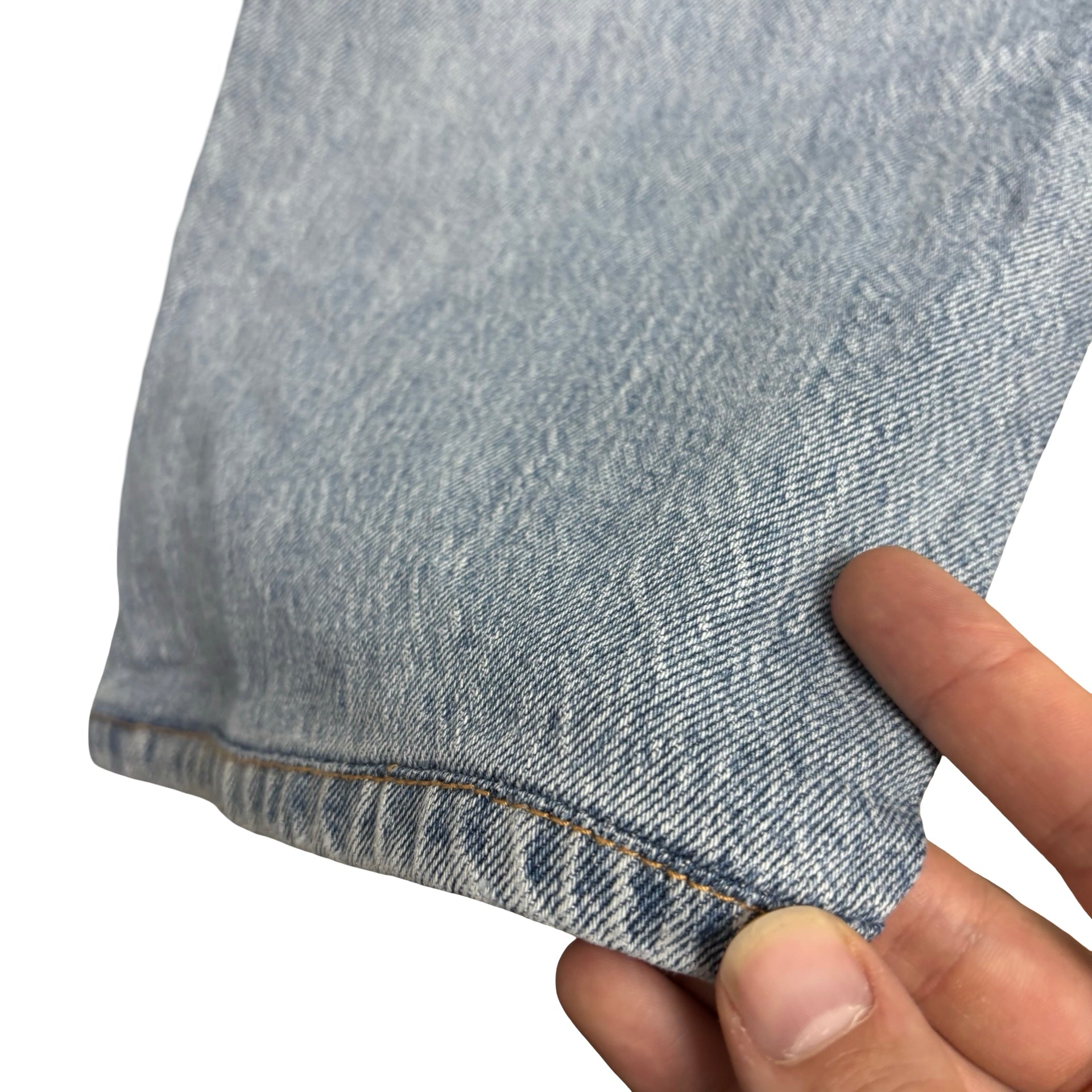 Levis 541 Jeans W36 L29 Mens Light Blue Athletic Tapered Fit Stretch Denim (E)