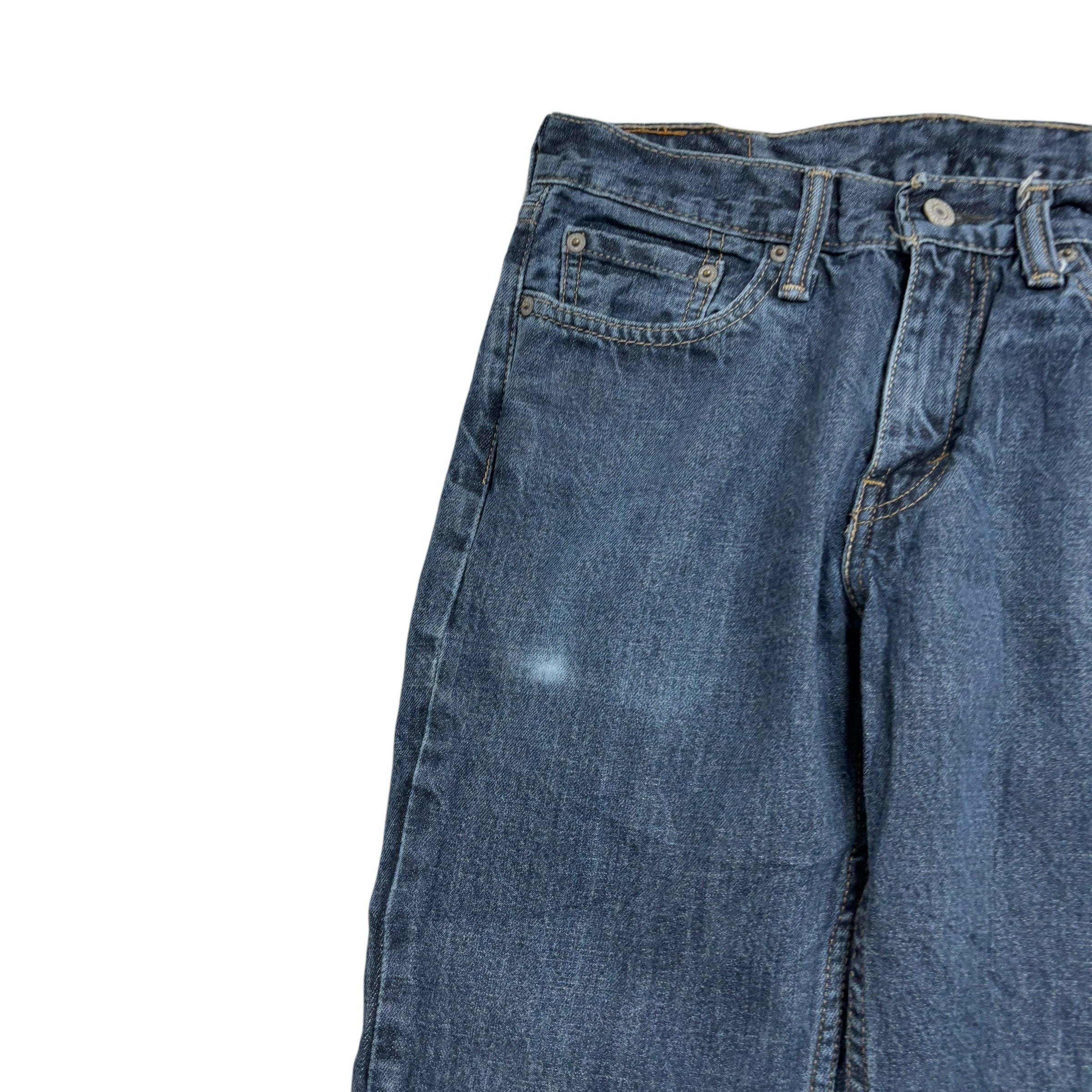 Levis 514 Jeans W29 L32 Mens Mid Blue Regular Straight Fit Denim