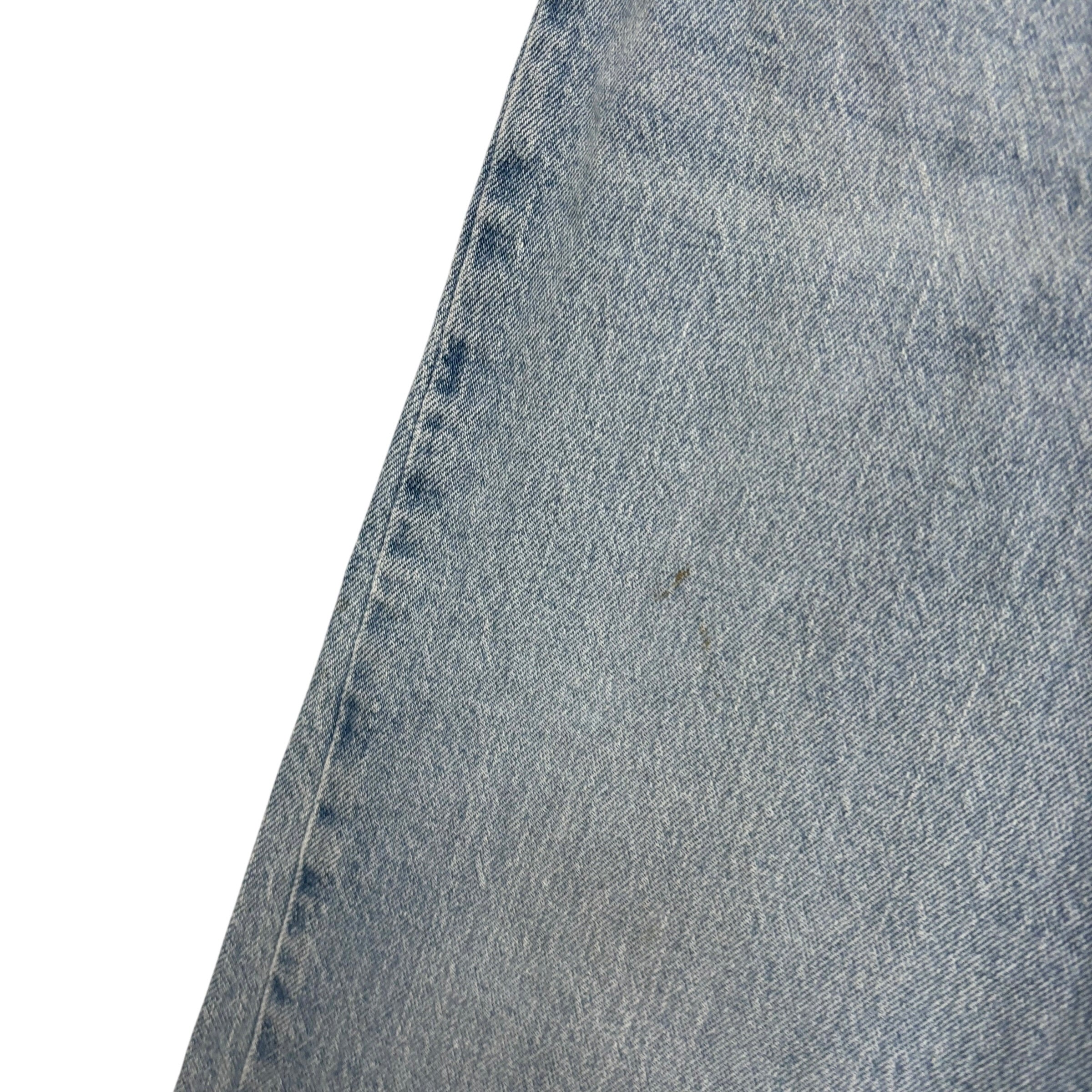 Wrangler Jeans W40 L30 Mens Light Blue Regular Straight Fit Stretch Denim